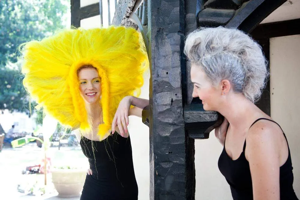 People with Crazy or Creative Hair