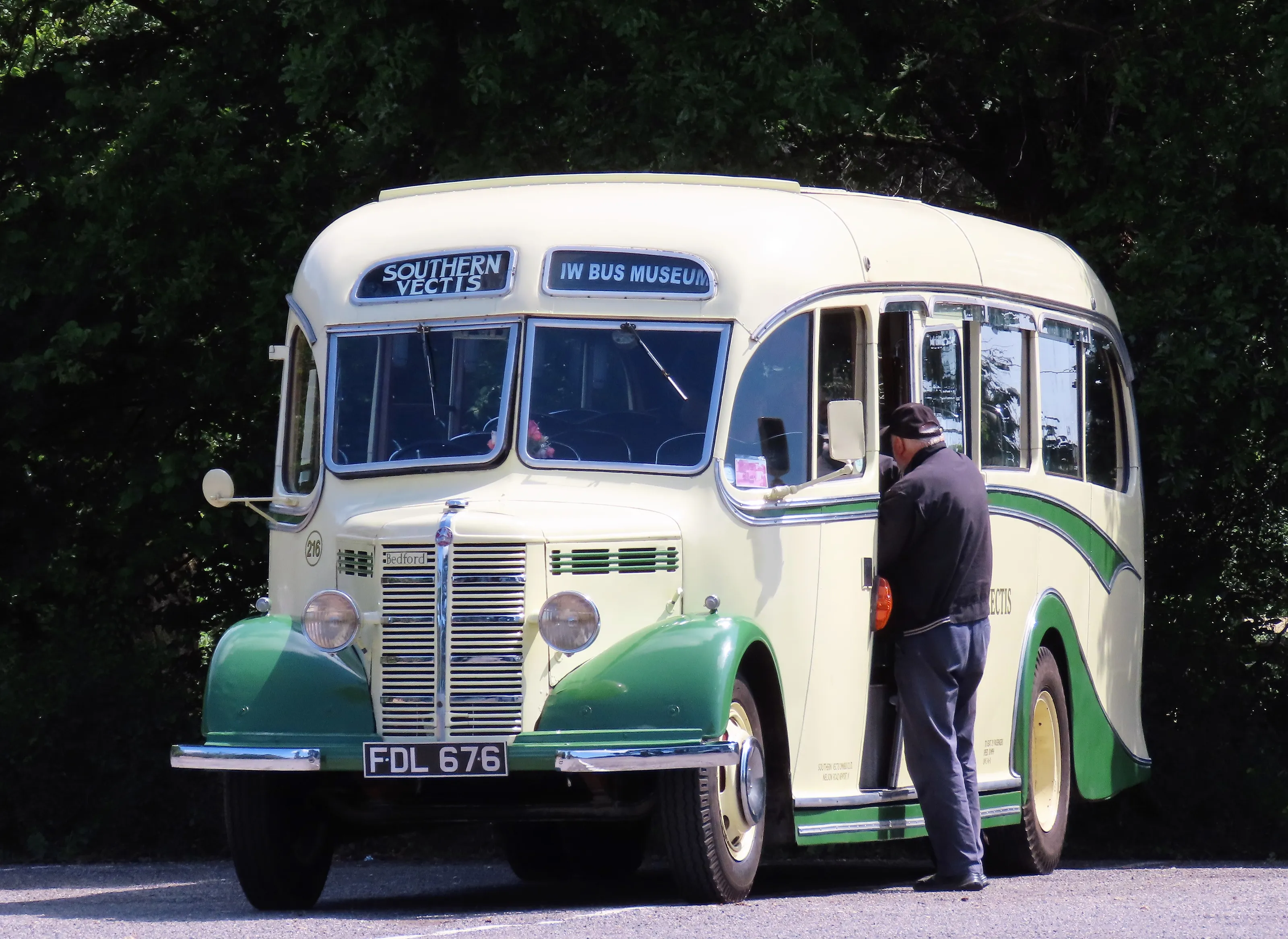 Old Buses and Charabancs Outdoors (in colour)