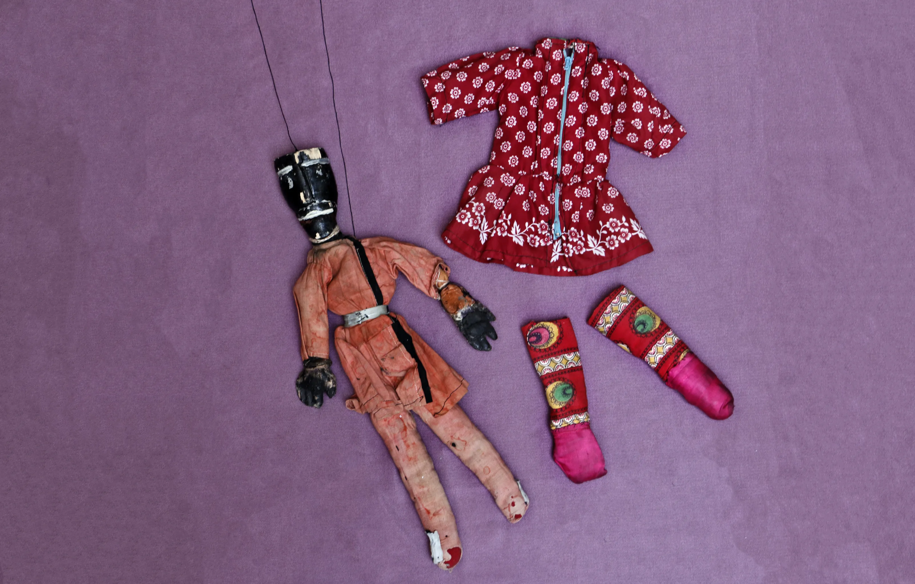 Broken, Ragged and Decayed Dolls