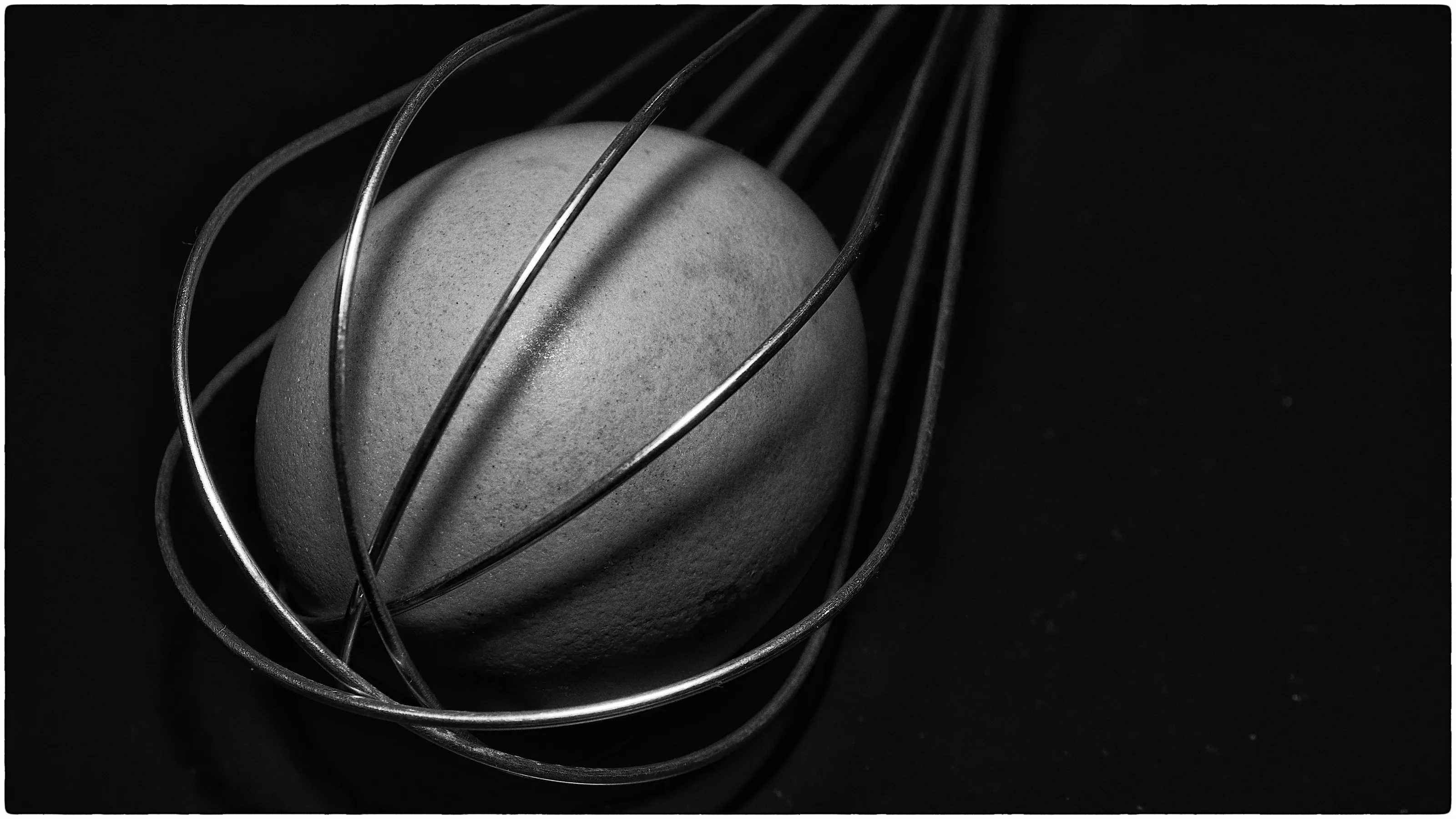 Against a Black Background