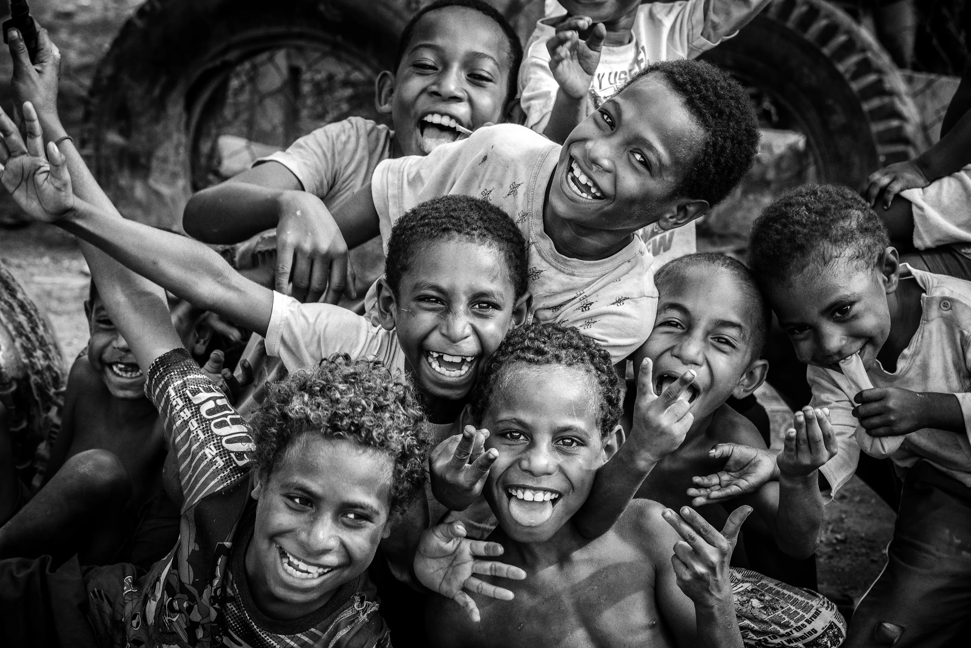 Children Having Fun