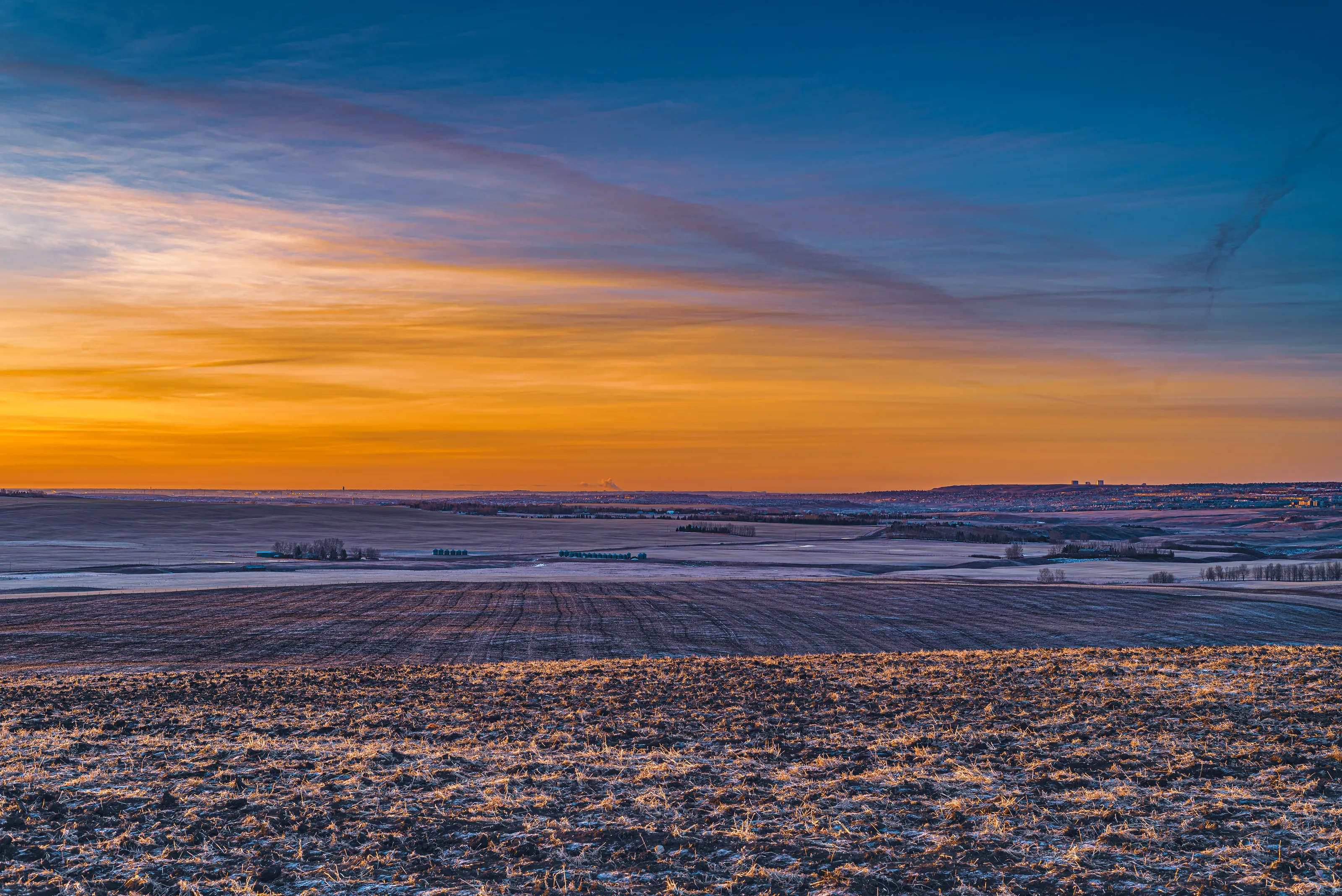 The Horizon (in colour)