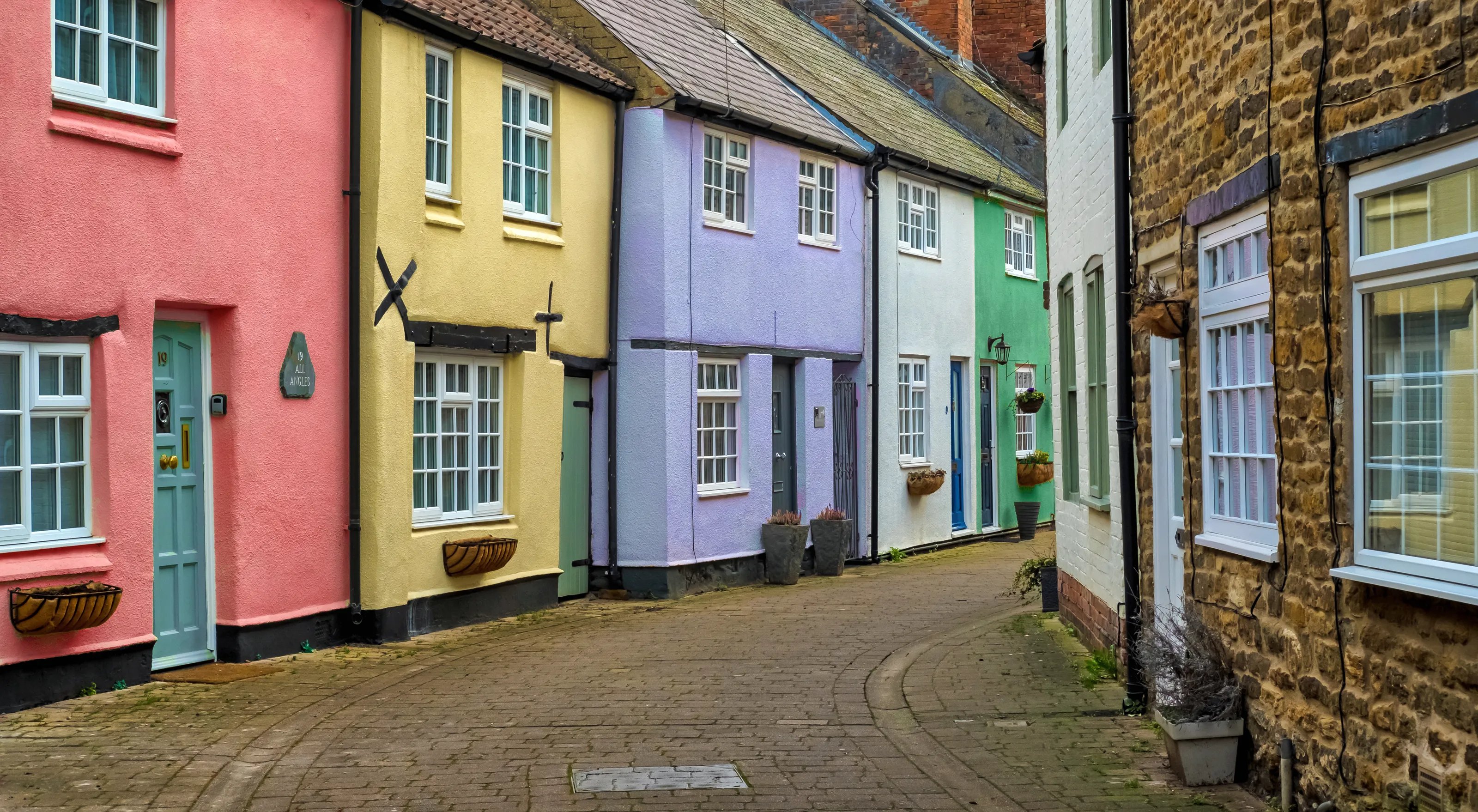 Colourful Building Exteriors (not murals/graffiti)