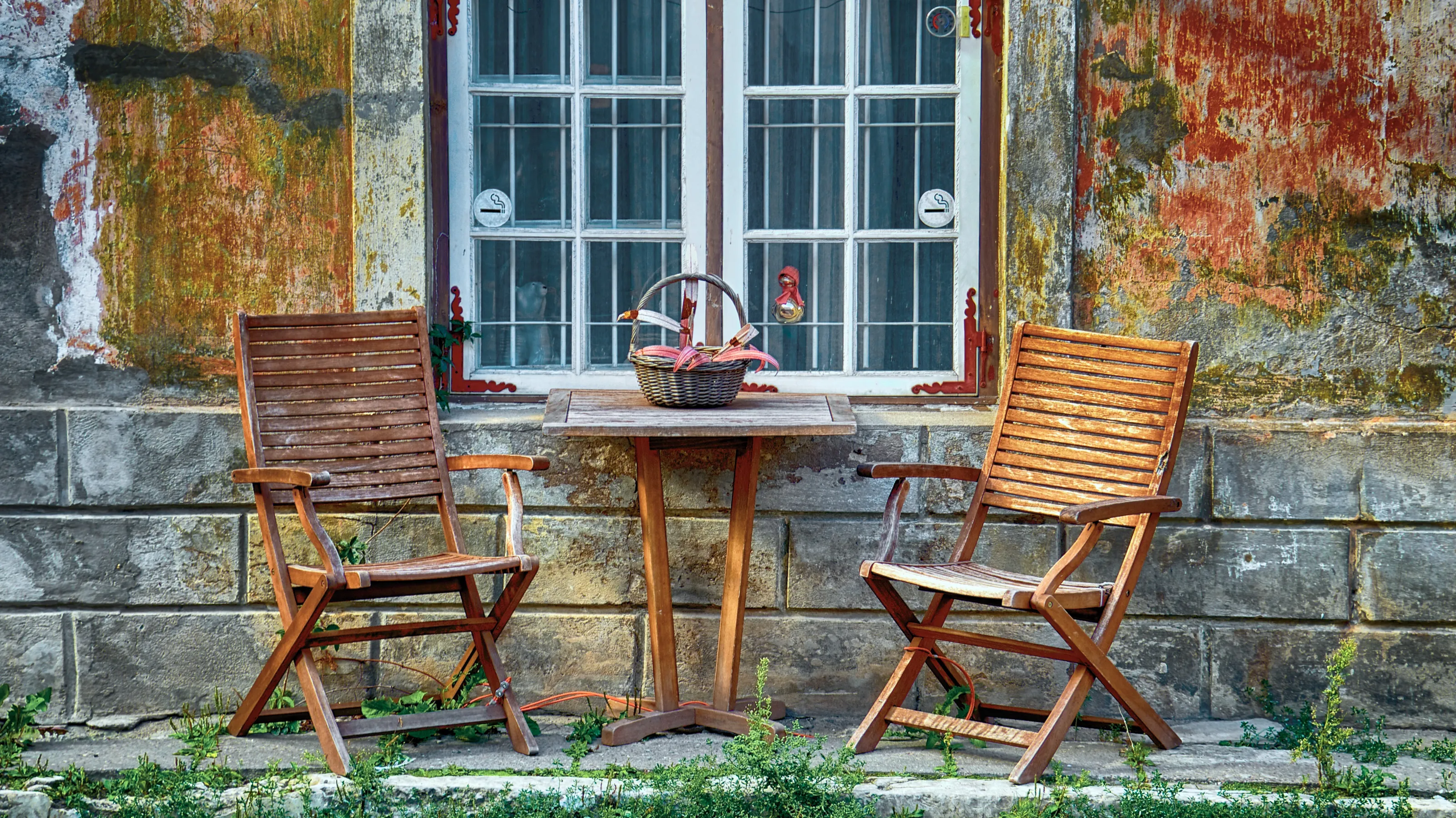 Empty Chairs and Benches