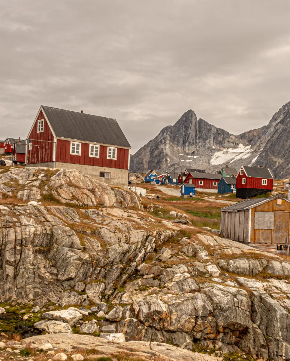 Buildings in the Mountains