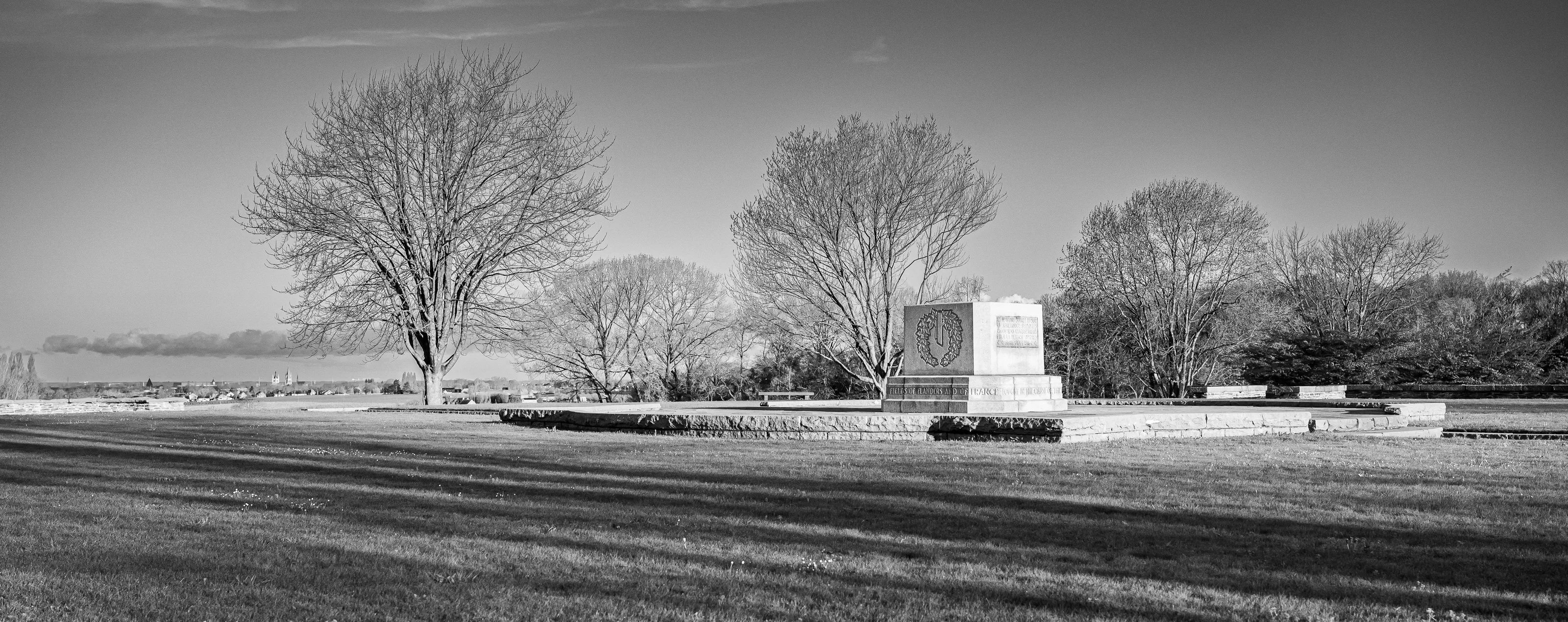 World War Memorials in Black and White