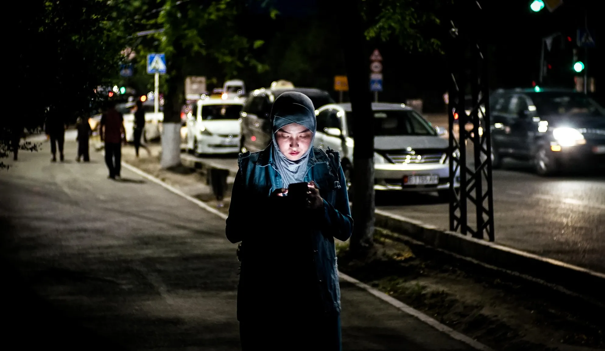 Street photography at night
