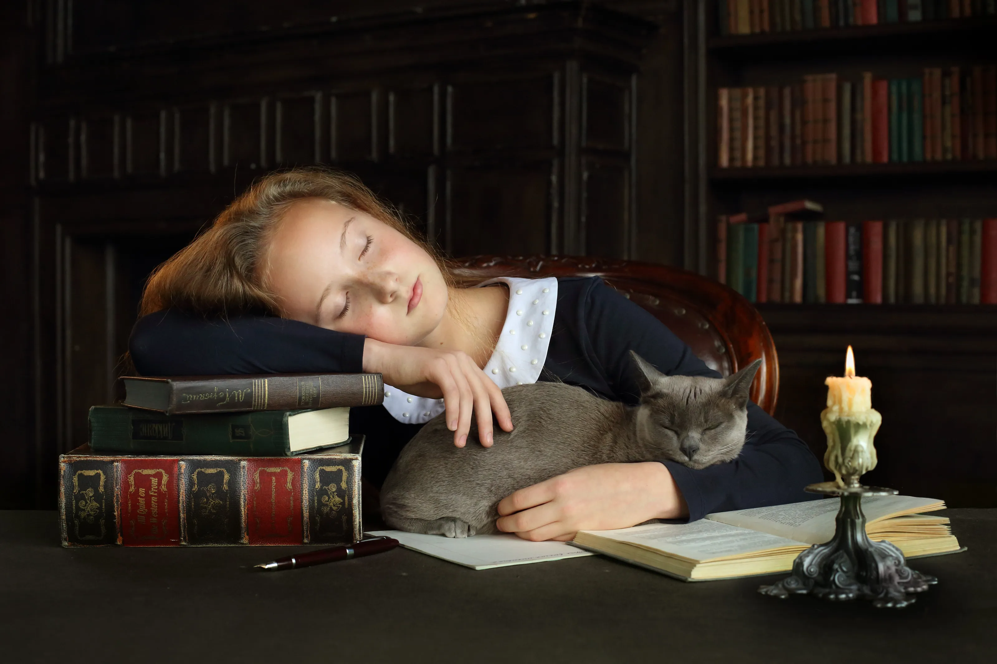 People at Rest and Asleep