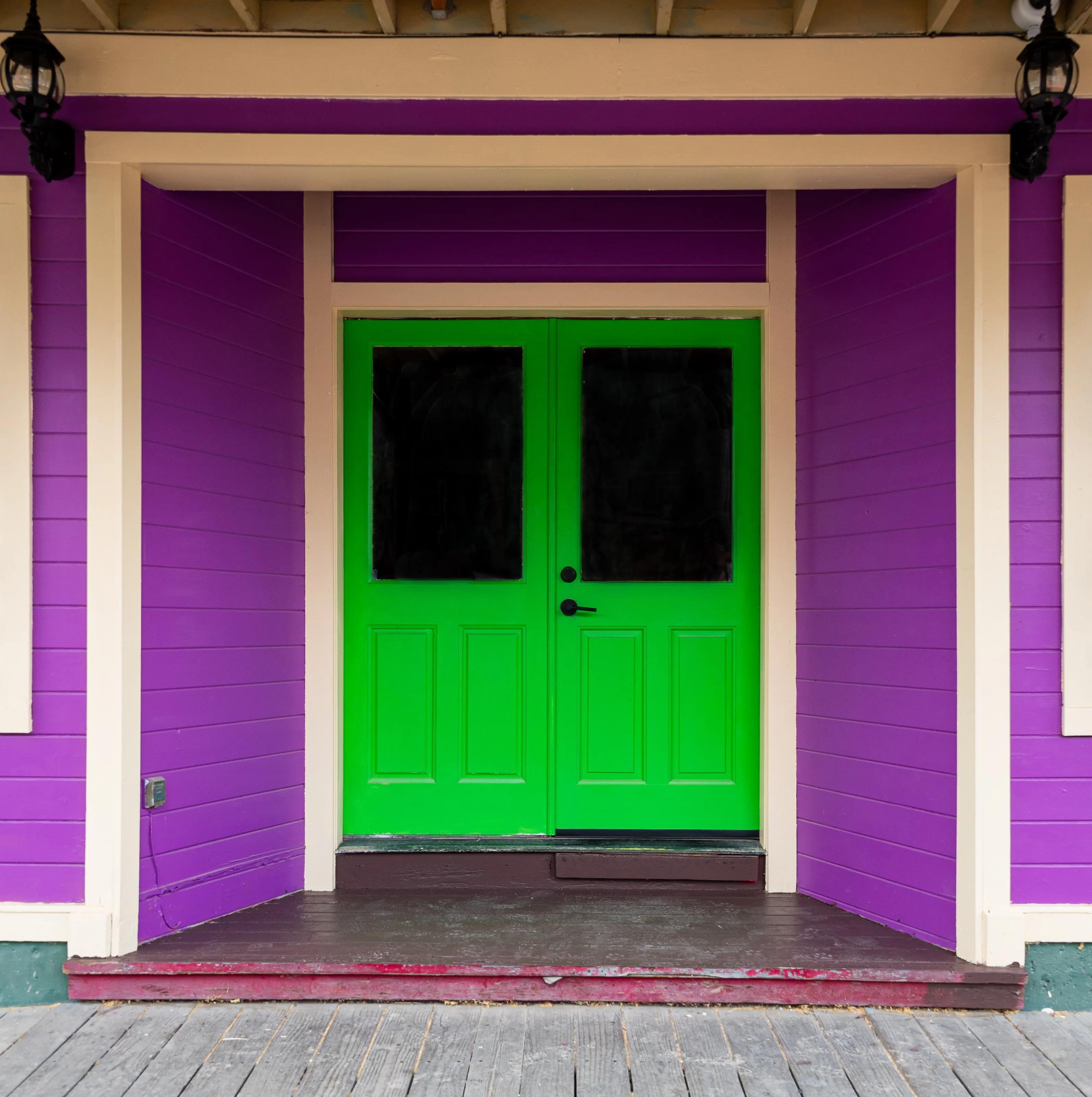 Colourful Doors (in colour)