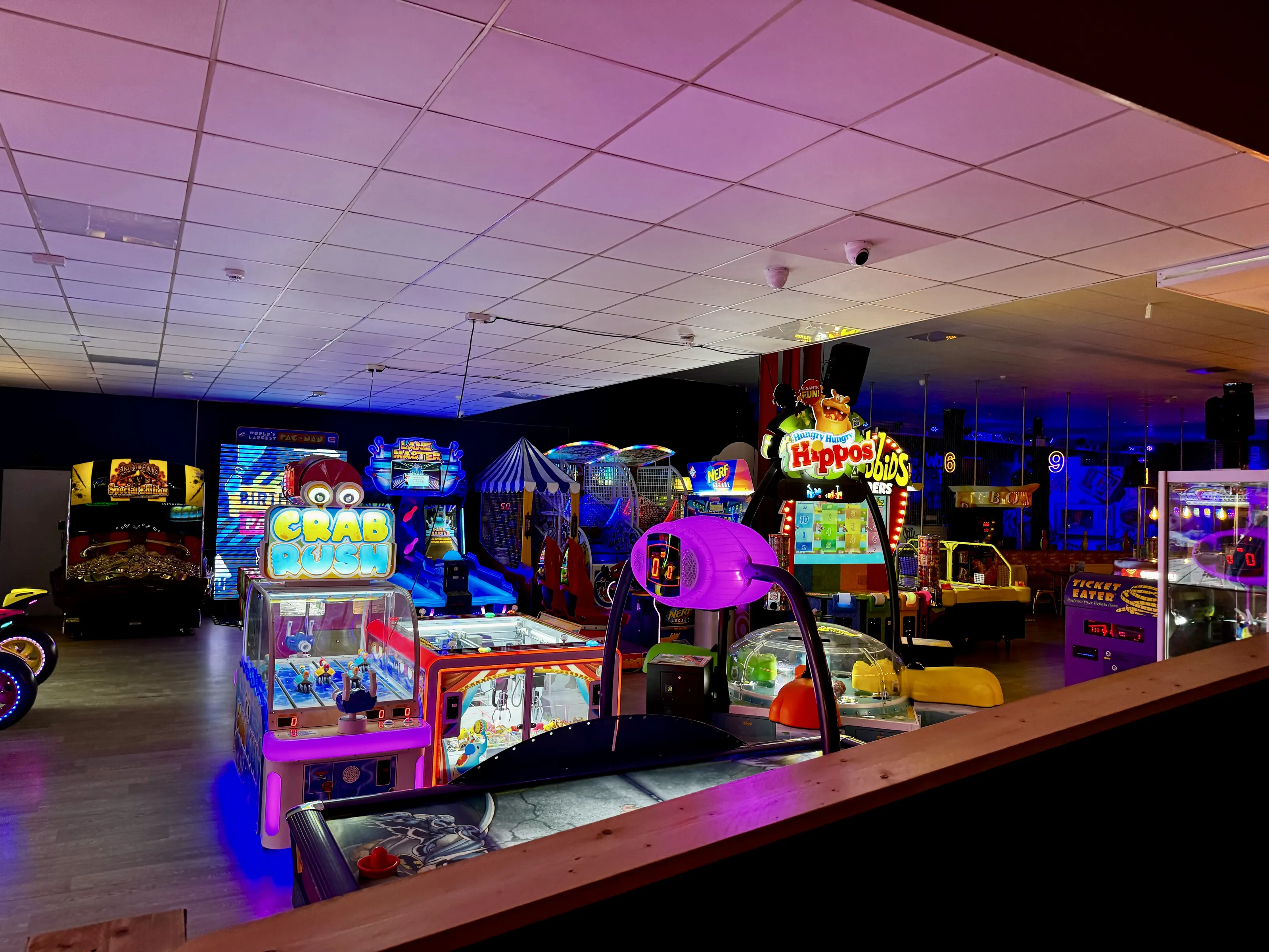 Amusement Arcades (not close-ups)