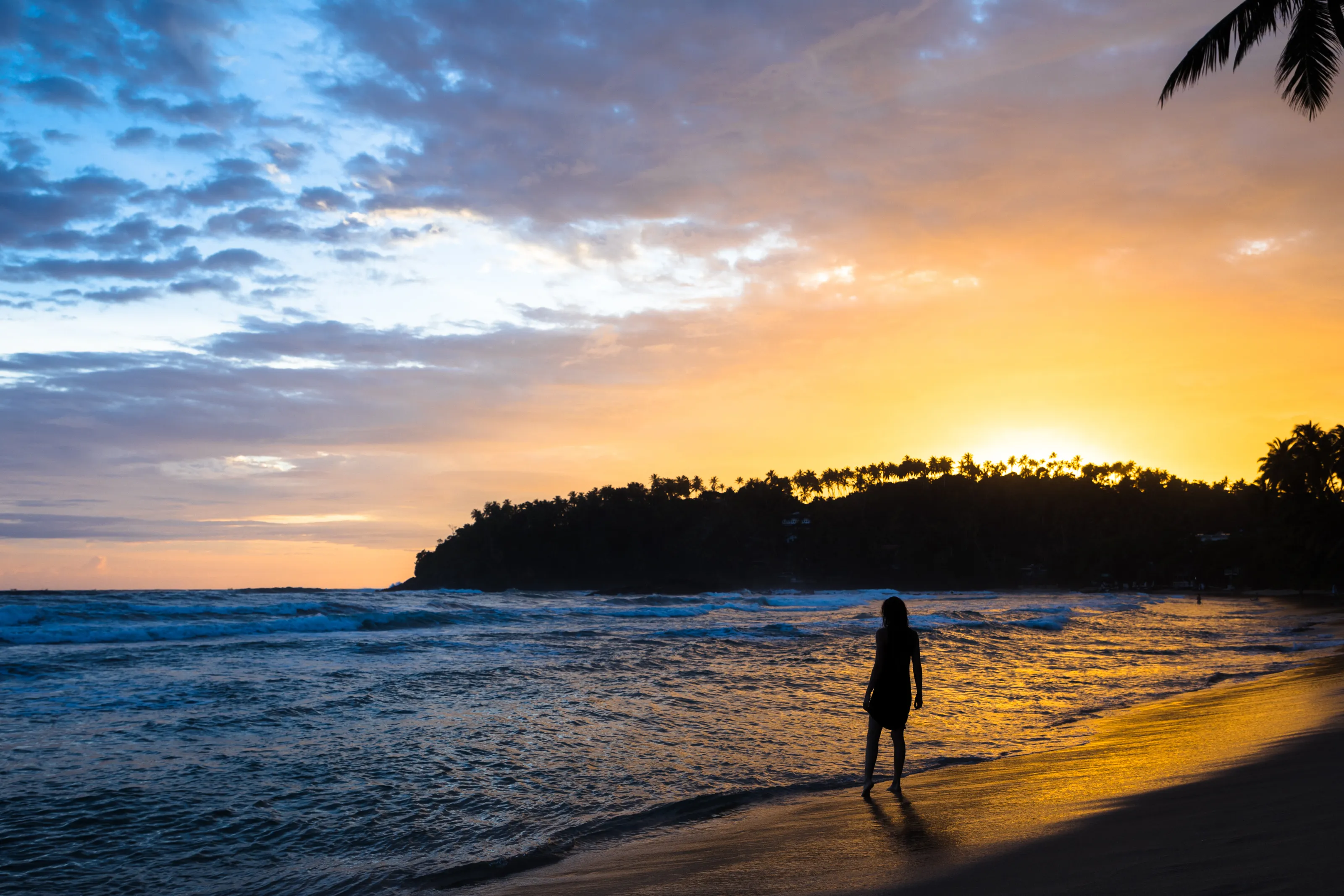 Mirissa beach