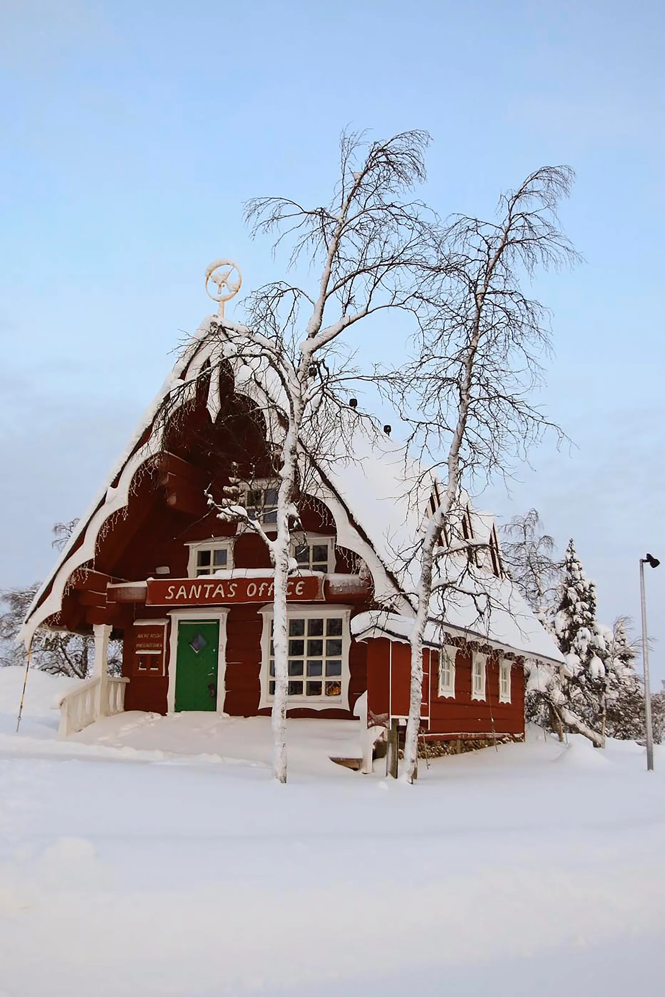 Santa's Office in Finnish Lapland