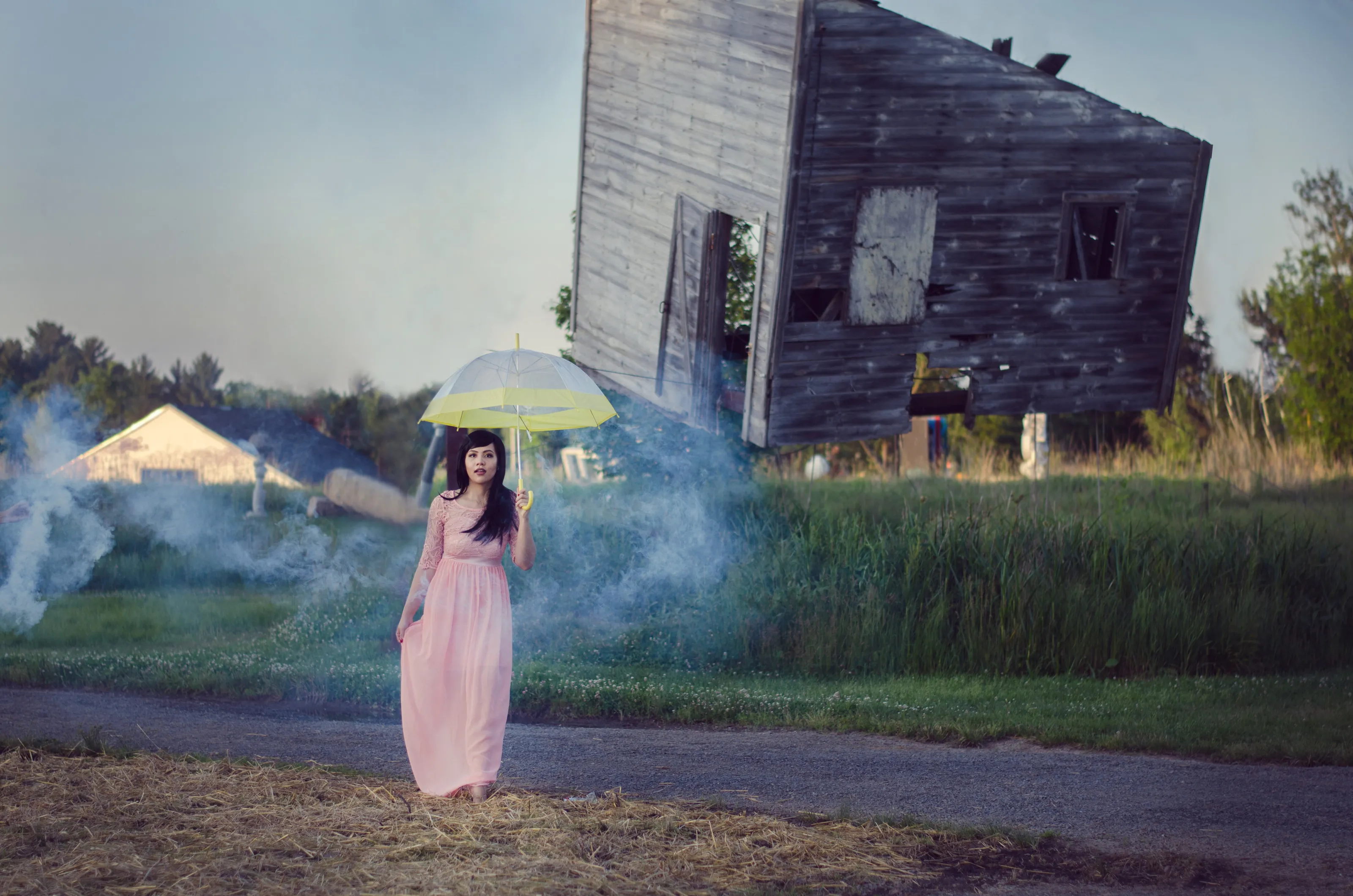Lady in Pink