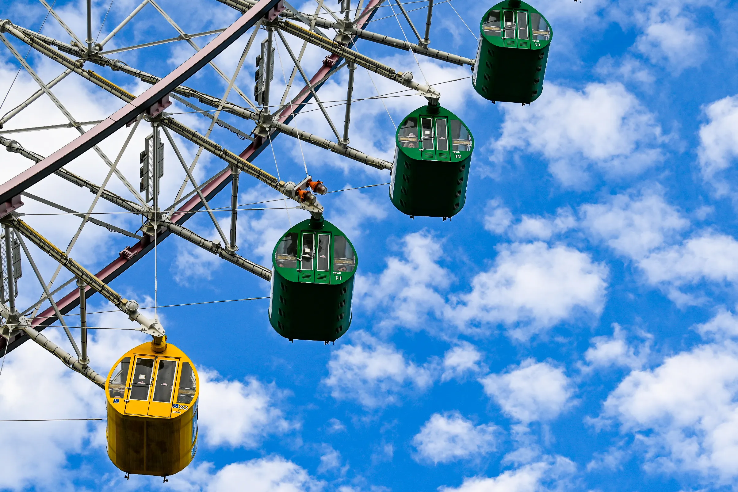 Ferris Wheel on a Sunny Day