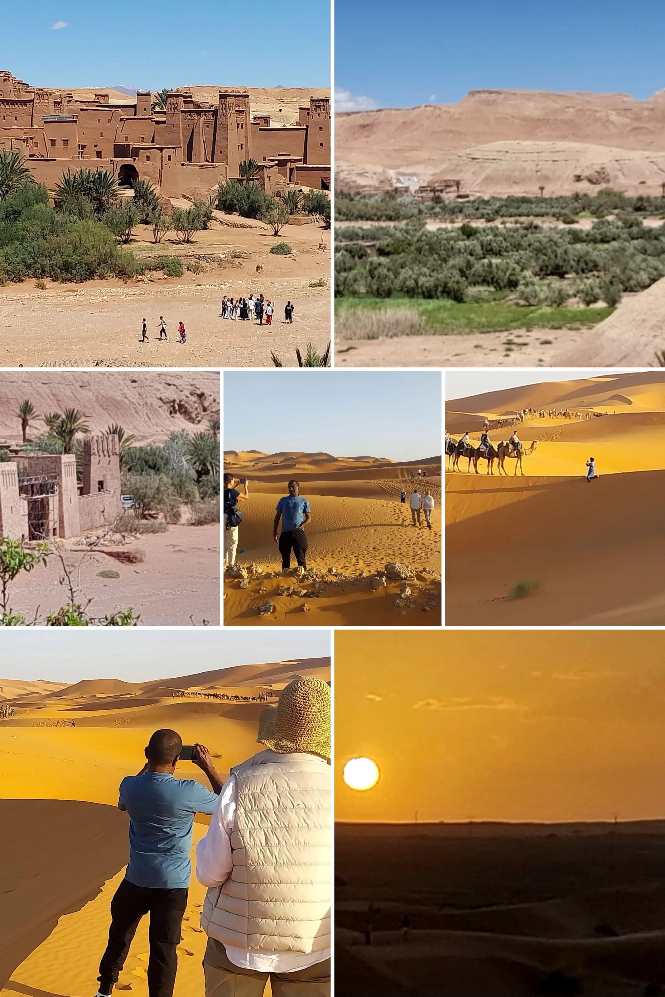 The Sahara sands