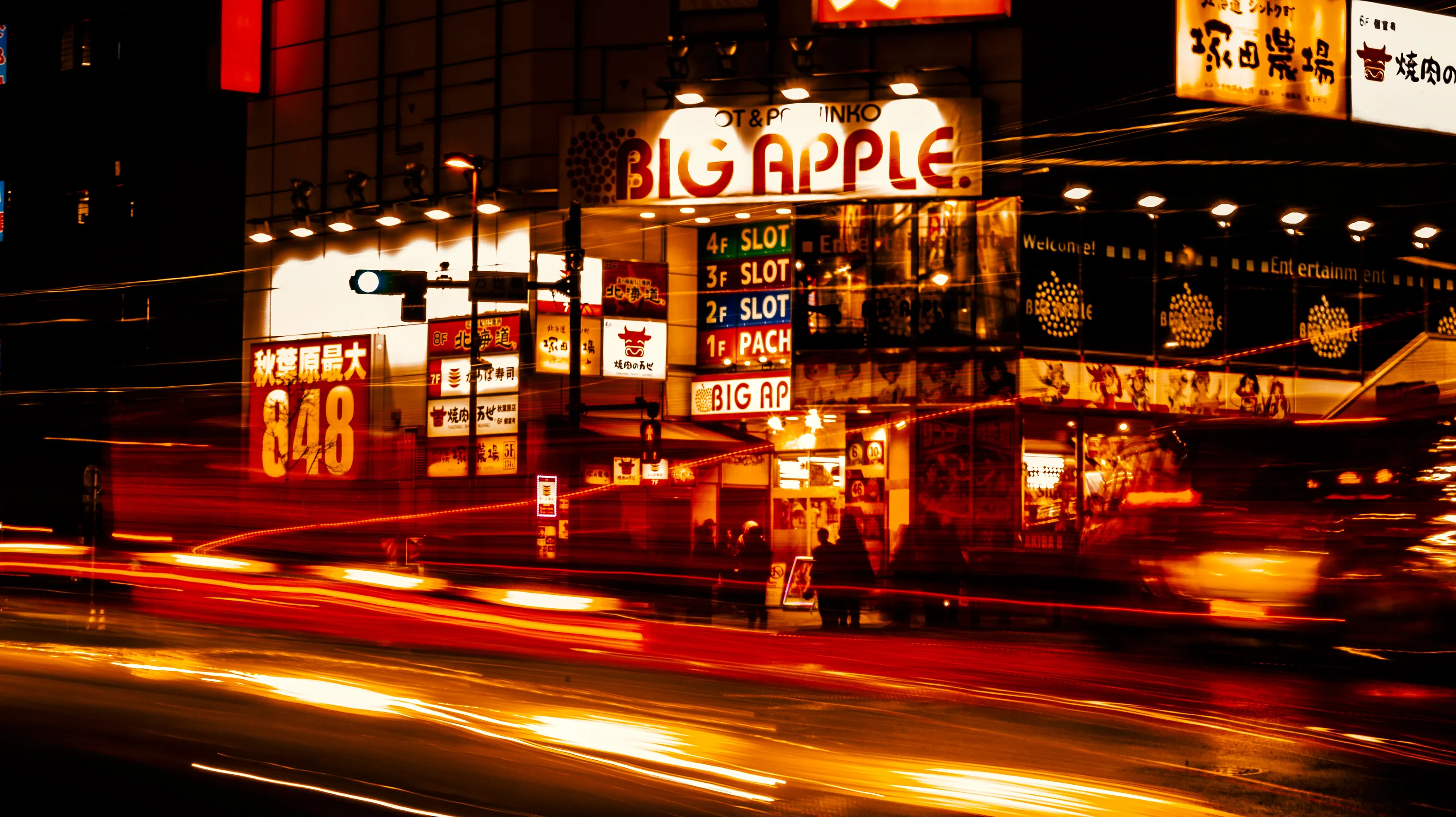 Tokyo Street Night Scene