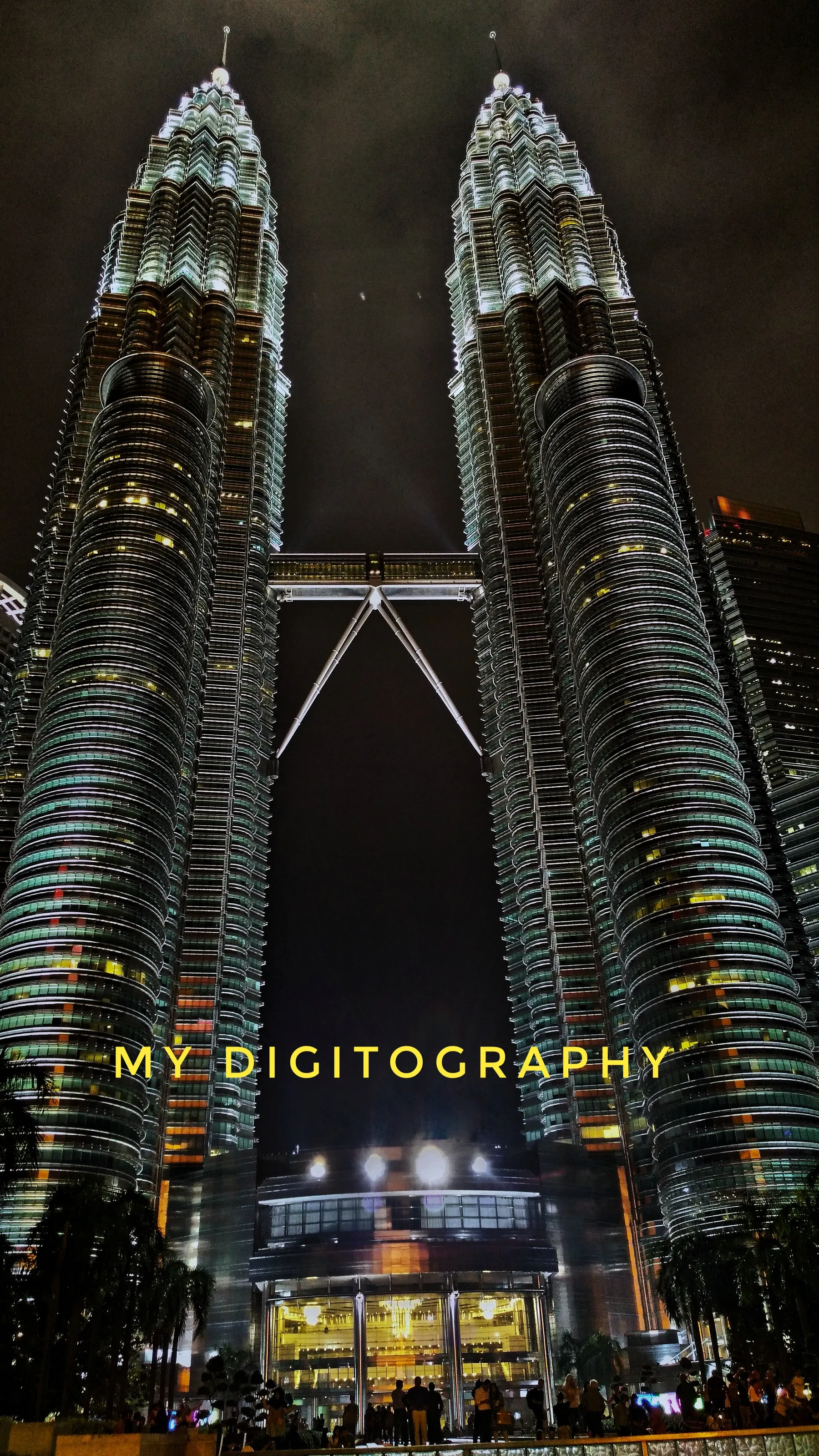 Kuala Lumpur Twin Tower Night View