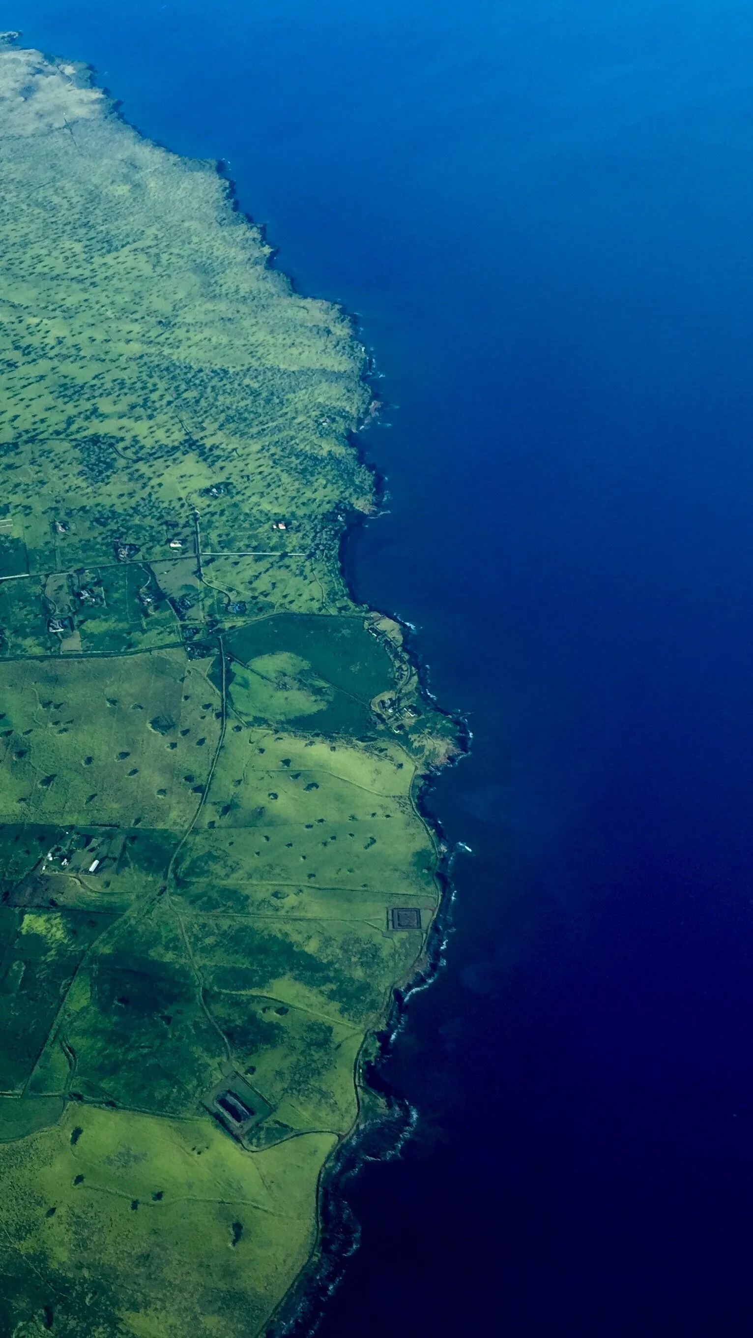 High Above Kohala Coastline