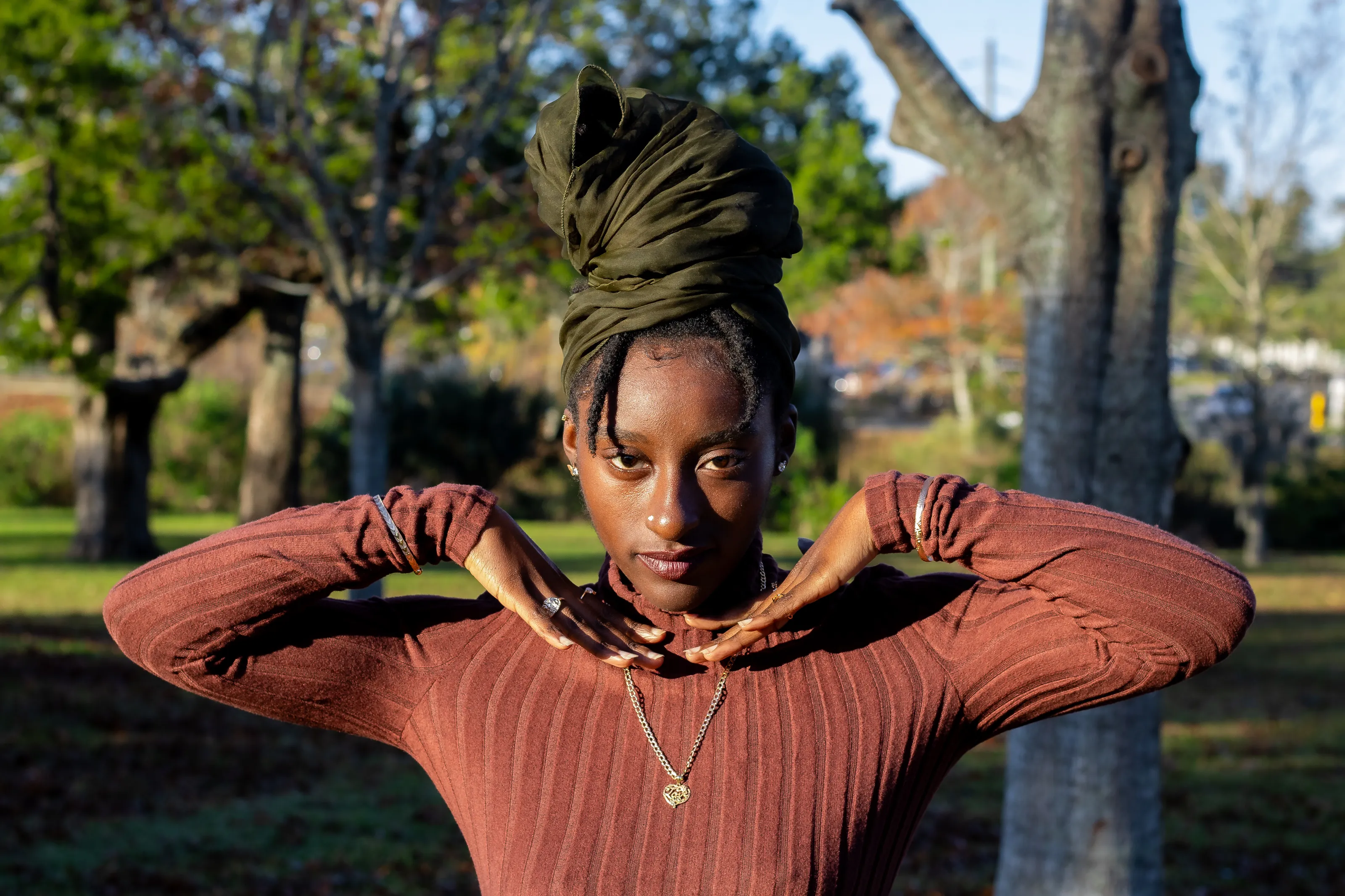 Golden melanin