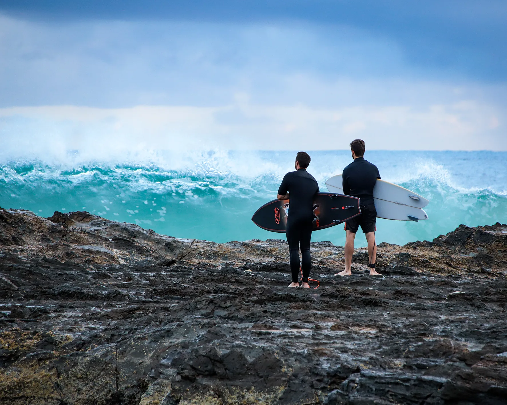 Surfers (in colour)