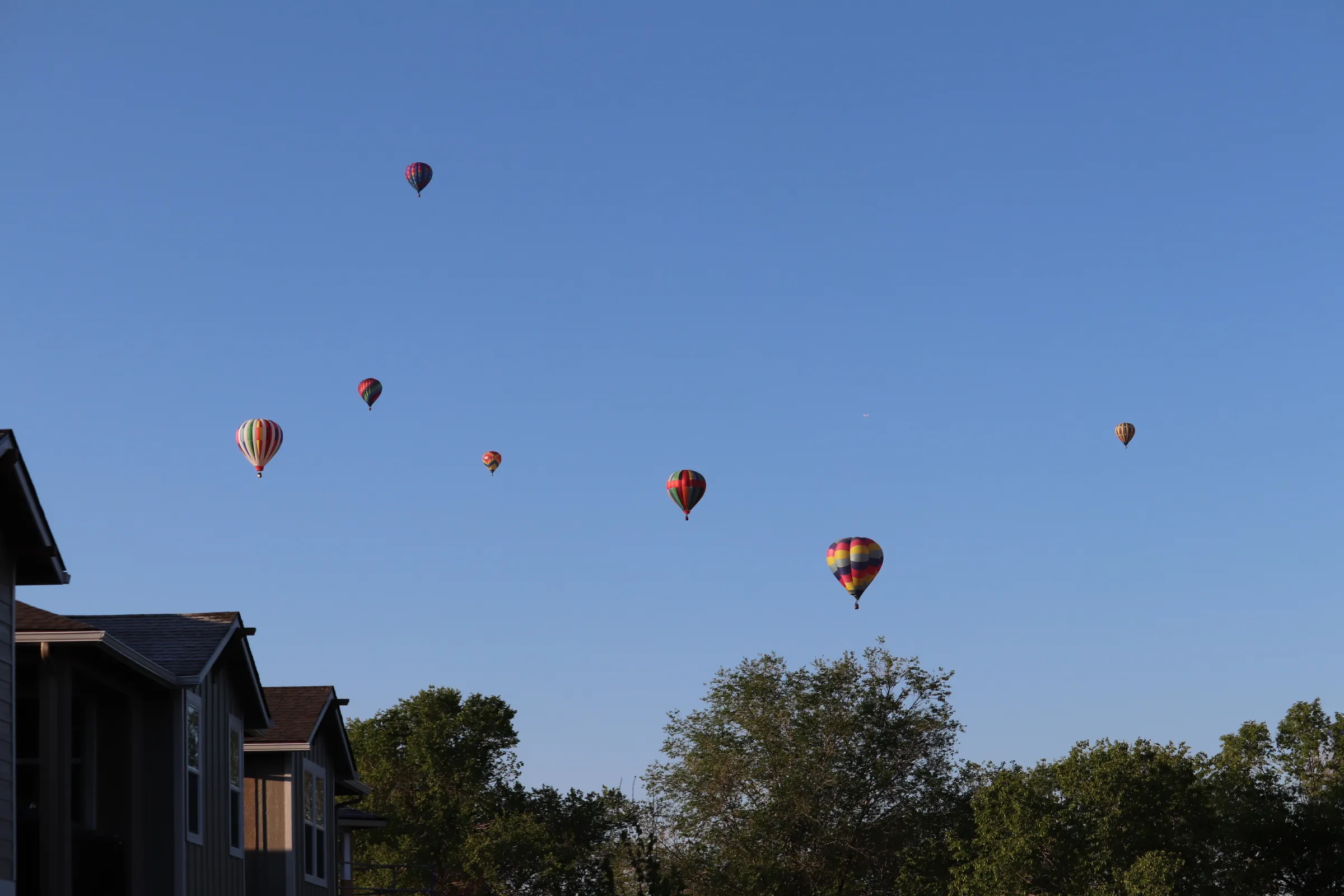 Sunday Morning Hot Air Balloons