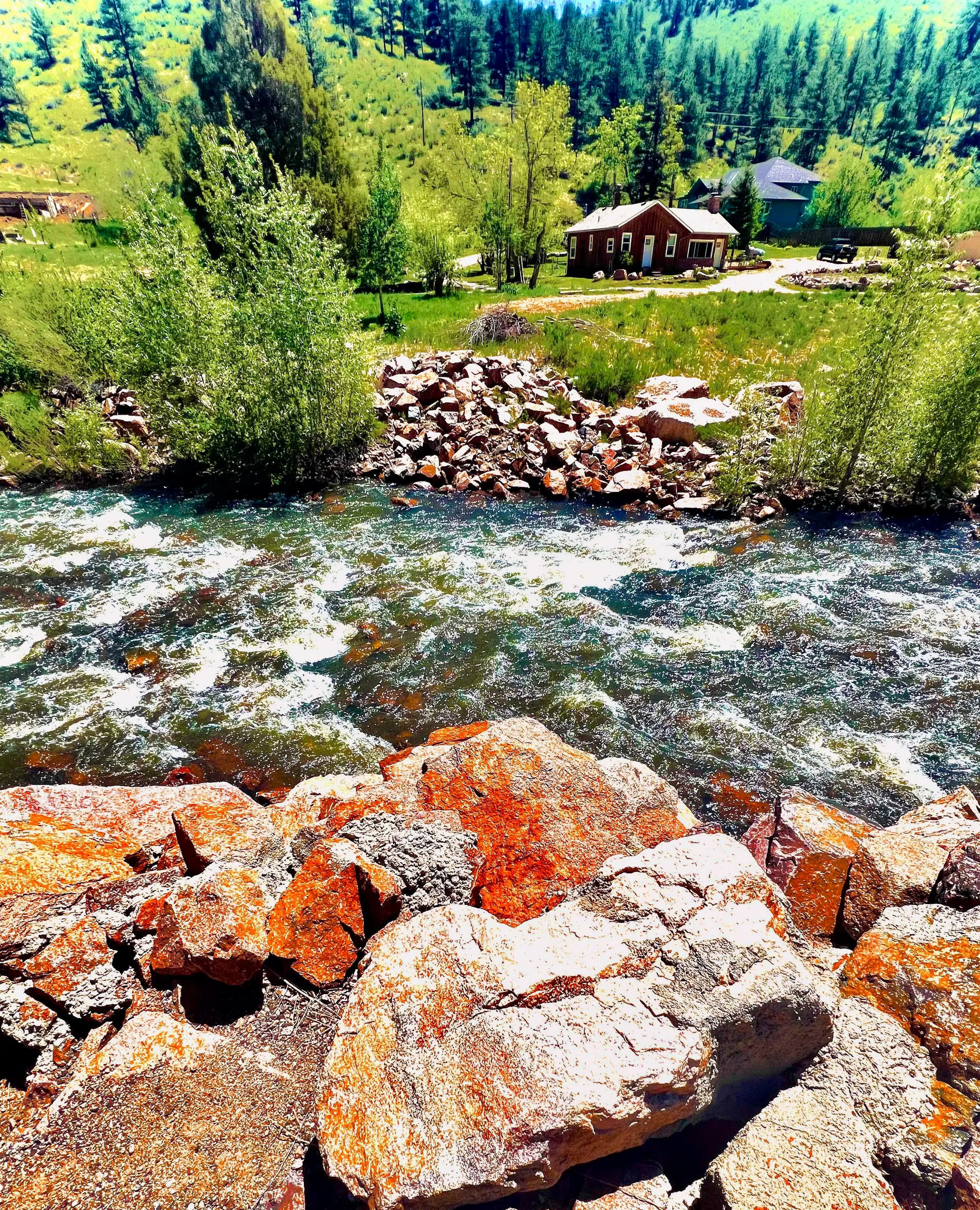 Beyond the creek