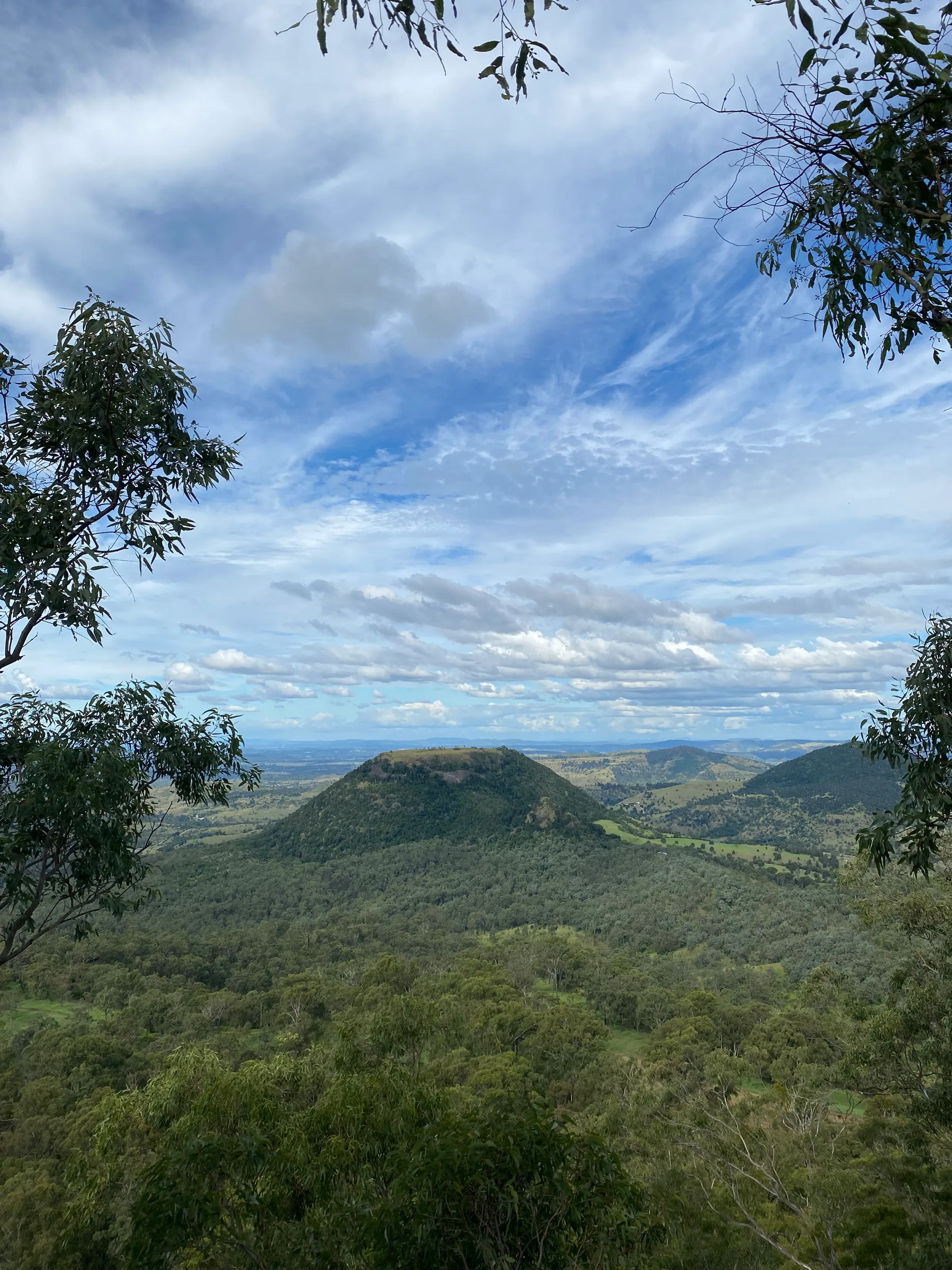 Cerulean Skies Above the Terrain