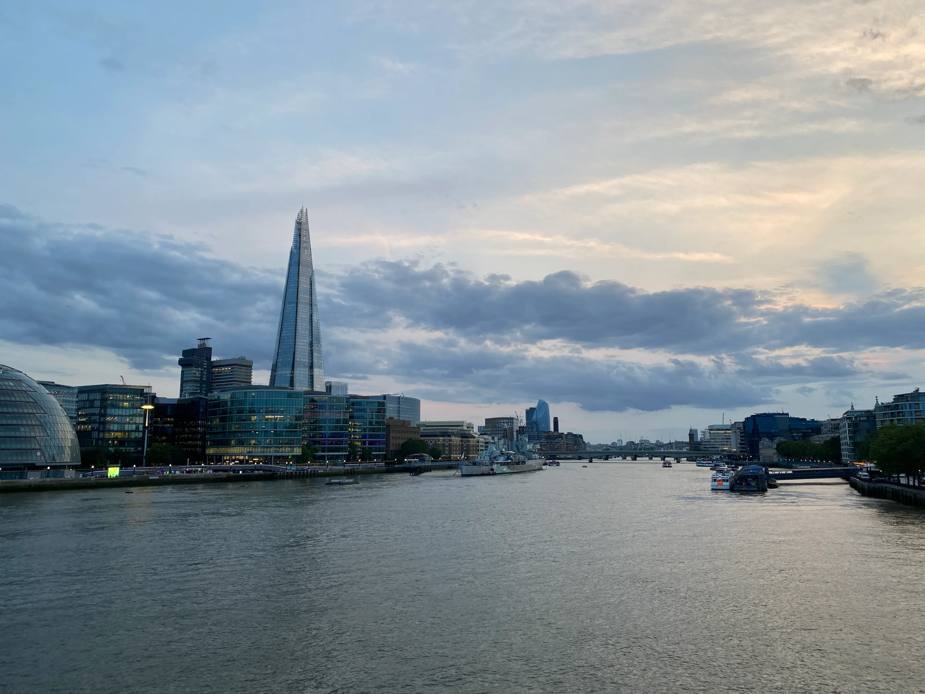 Evening on Tower Bridge