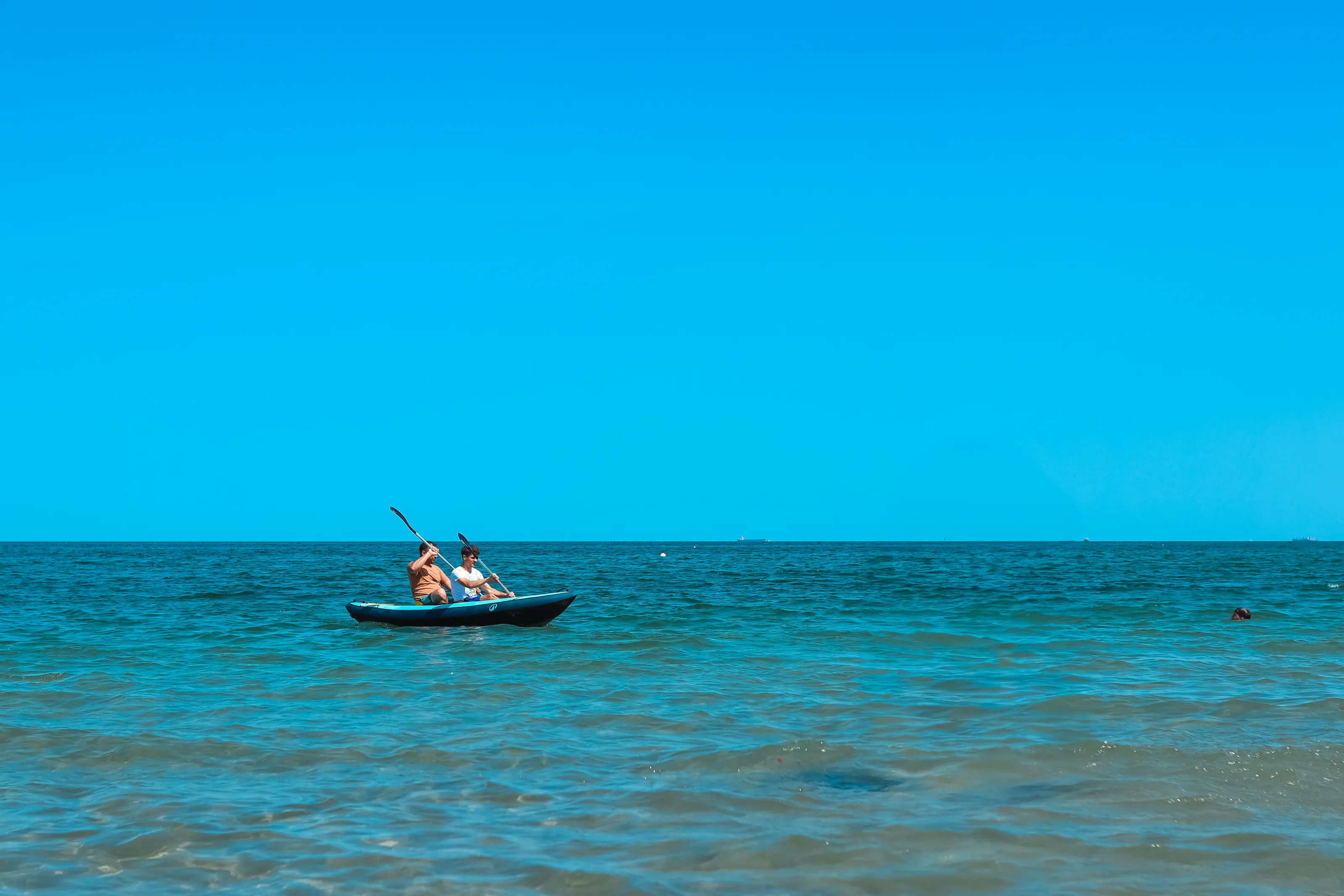 Minimalist sea scape