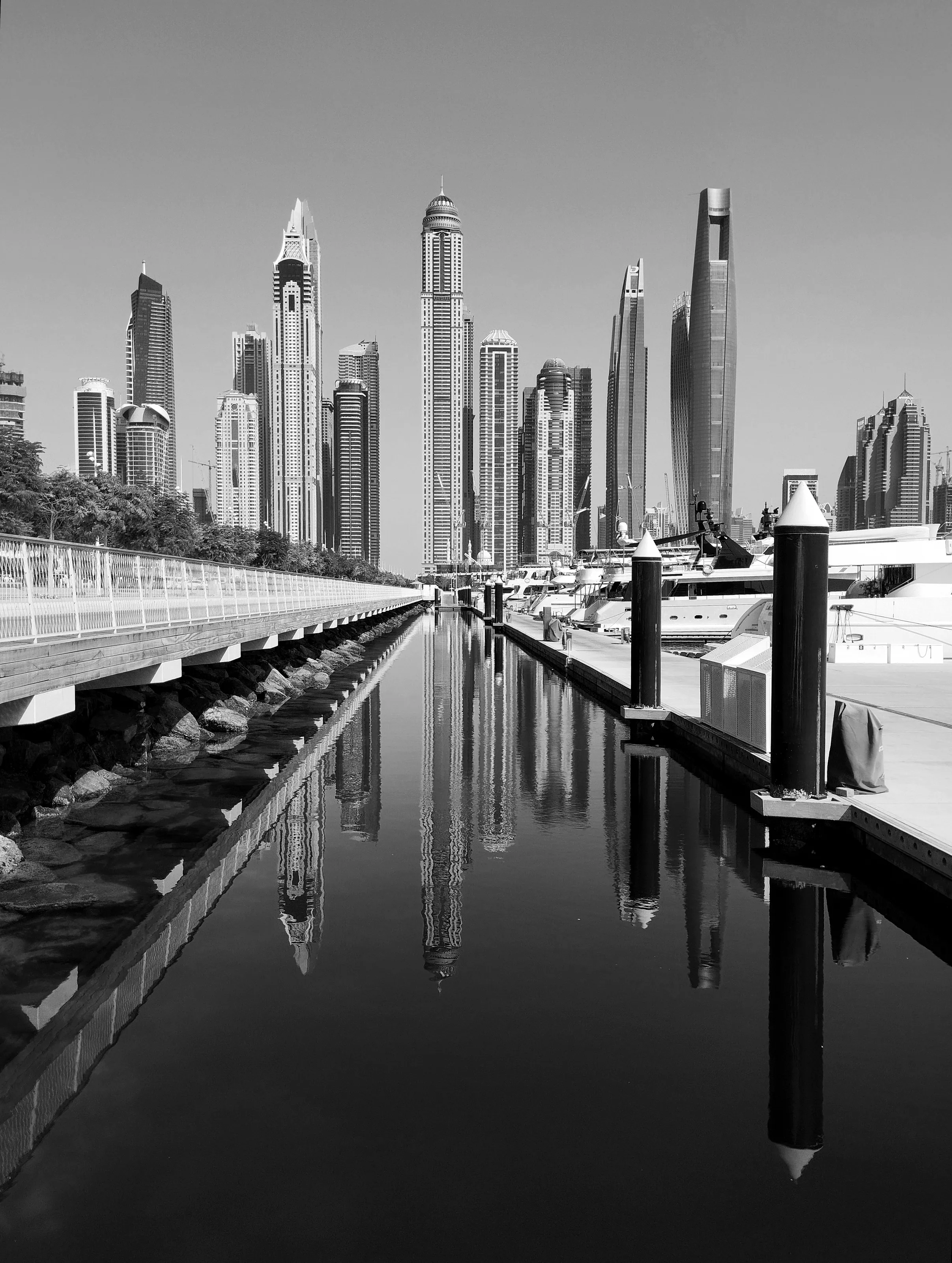 Dubai Manhattan from marina