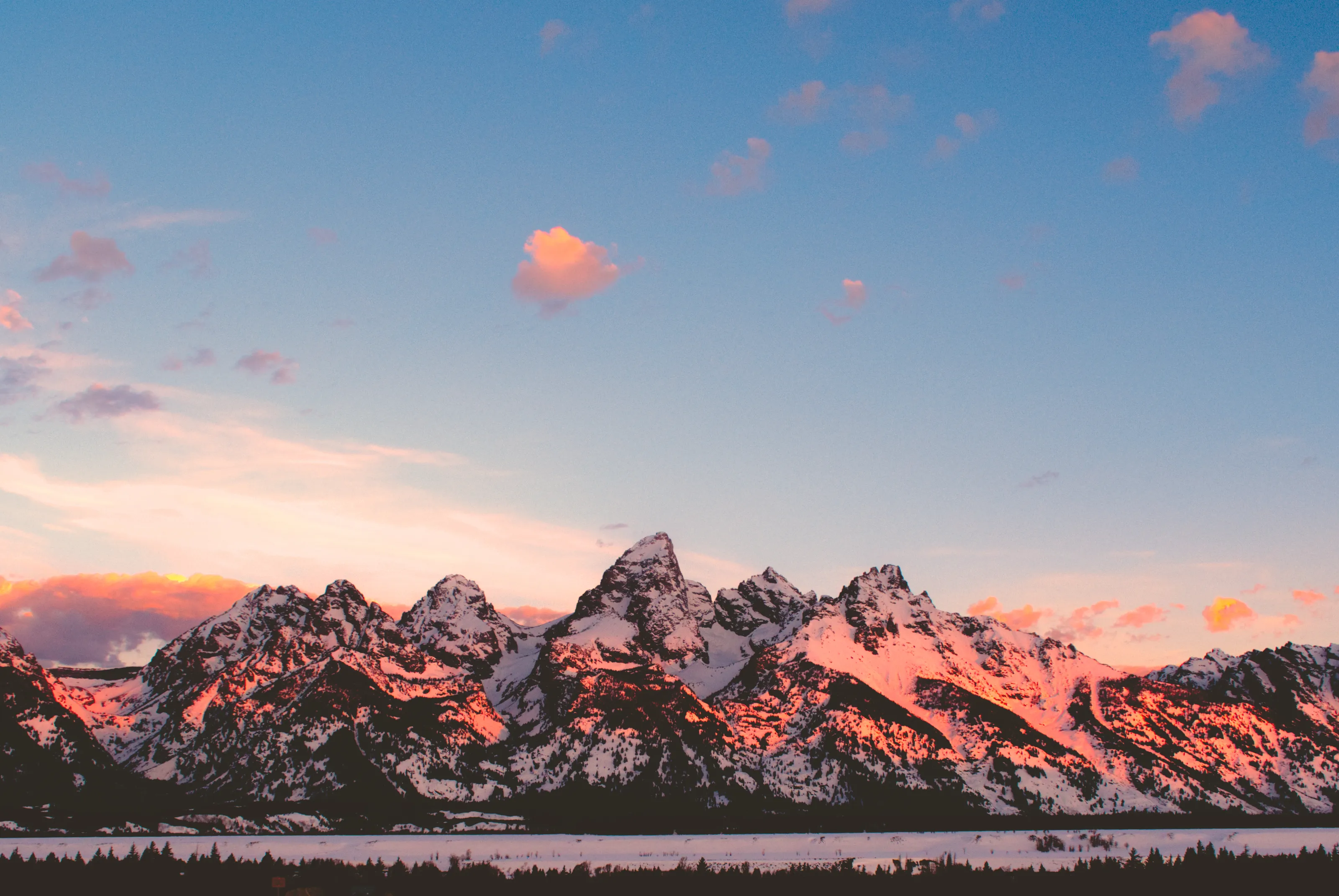 Jackson hole sunrise