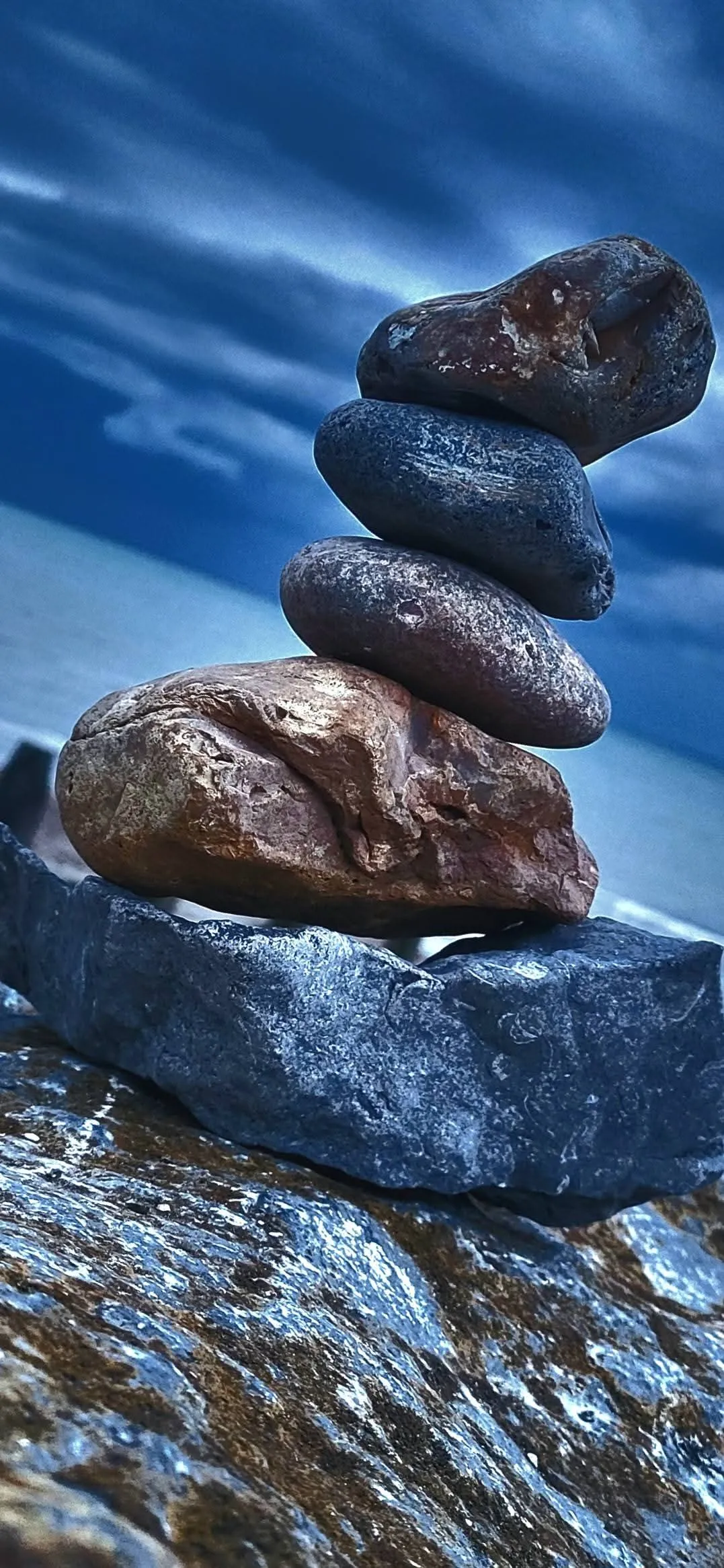 Beach stones