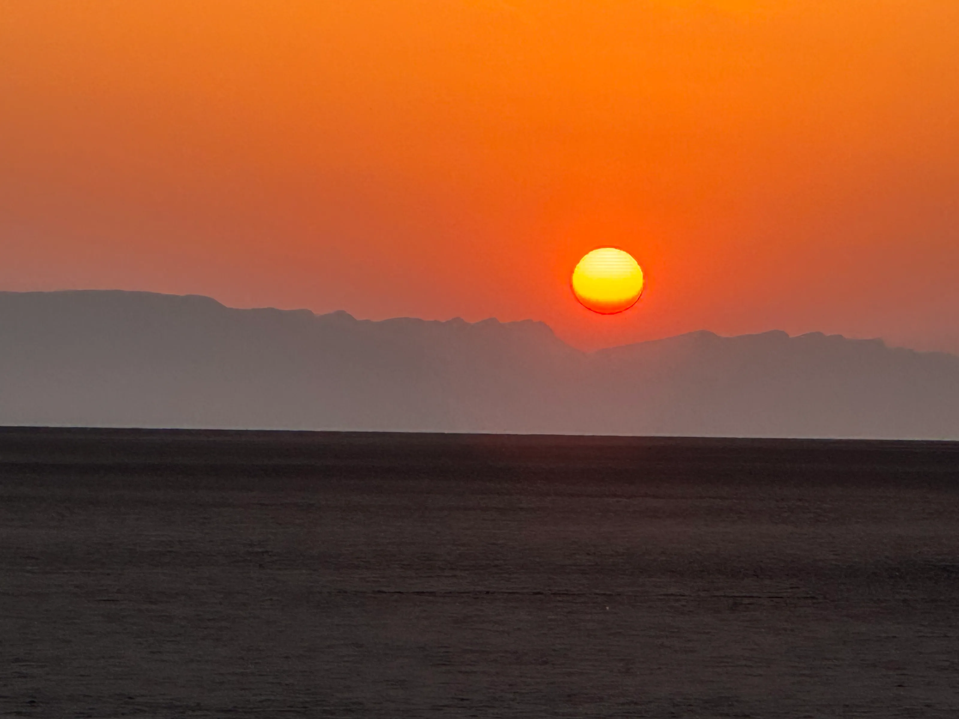 Sunrise in Tunisia