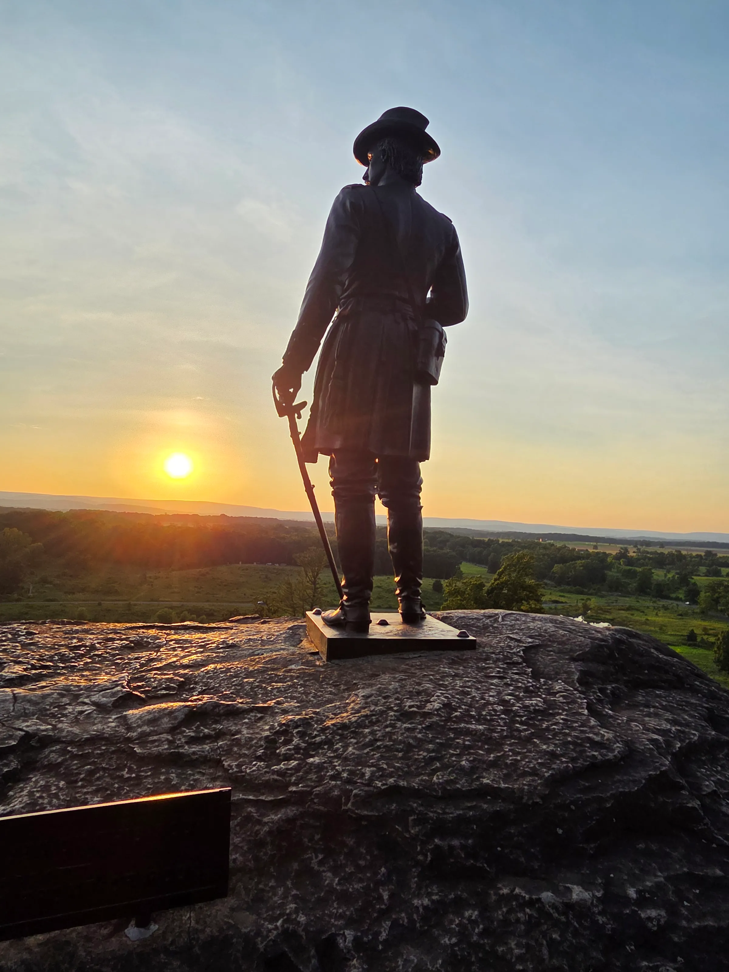 Sunset From Little Round Top
