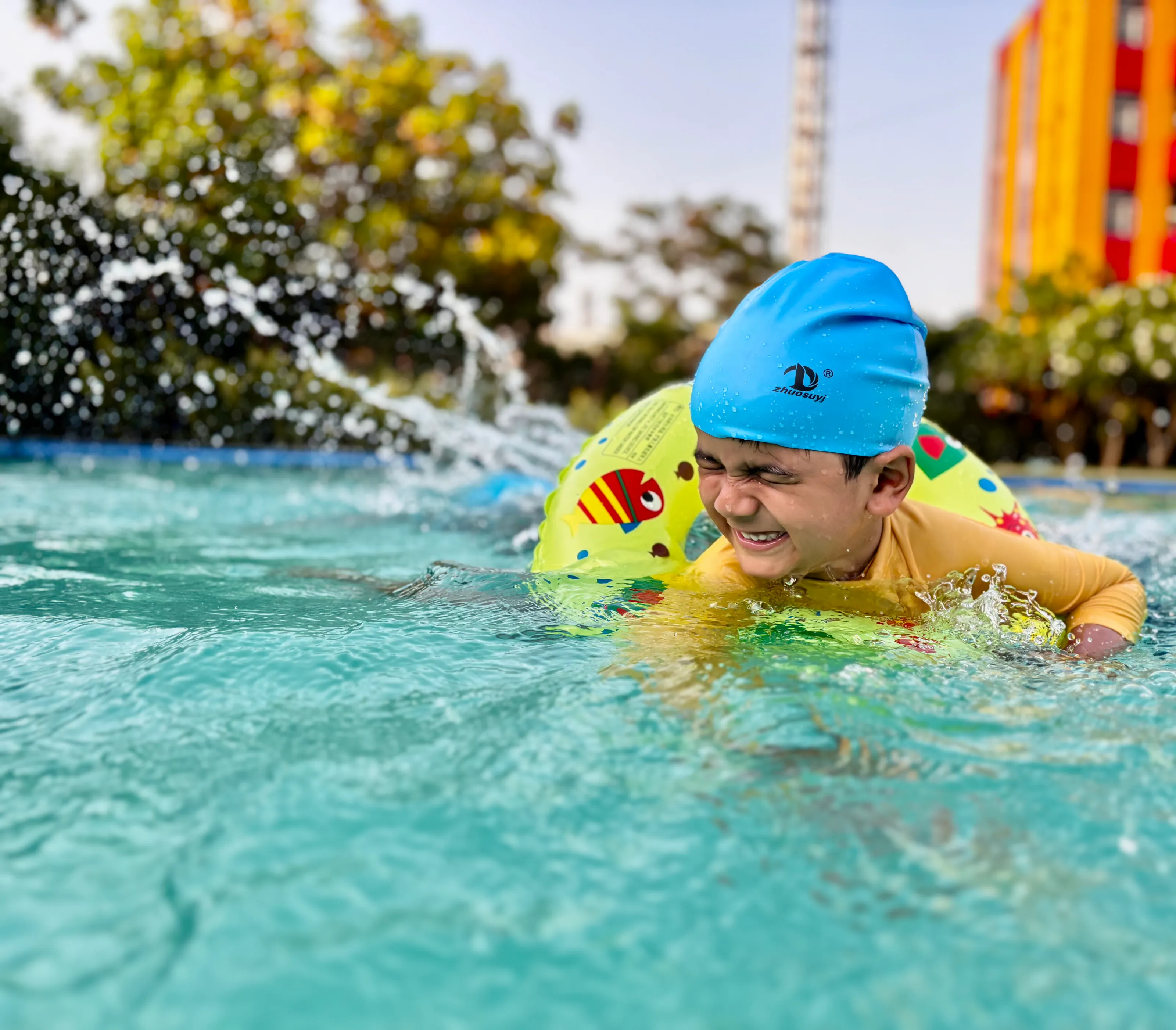 Pure Joy in the Pool