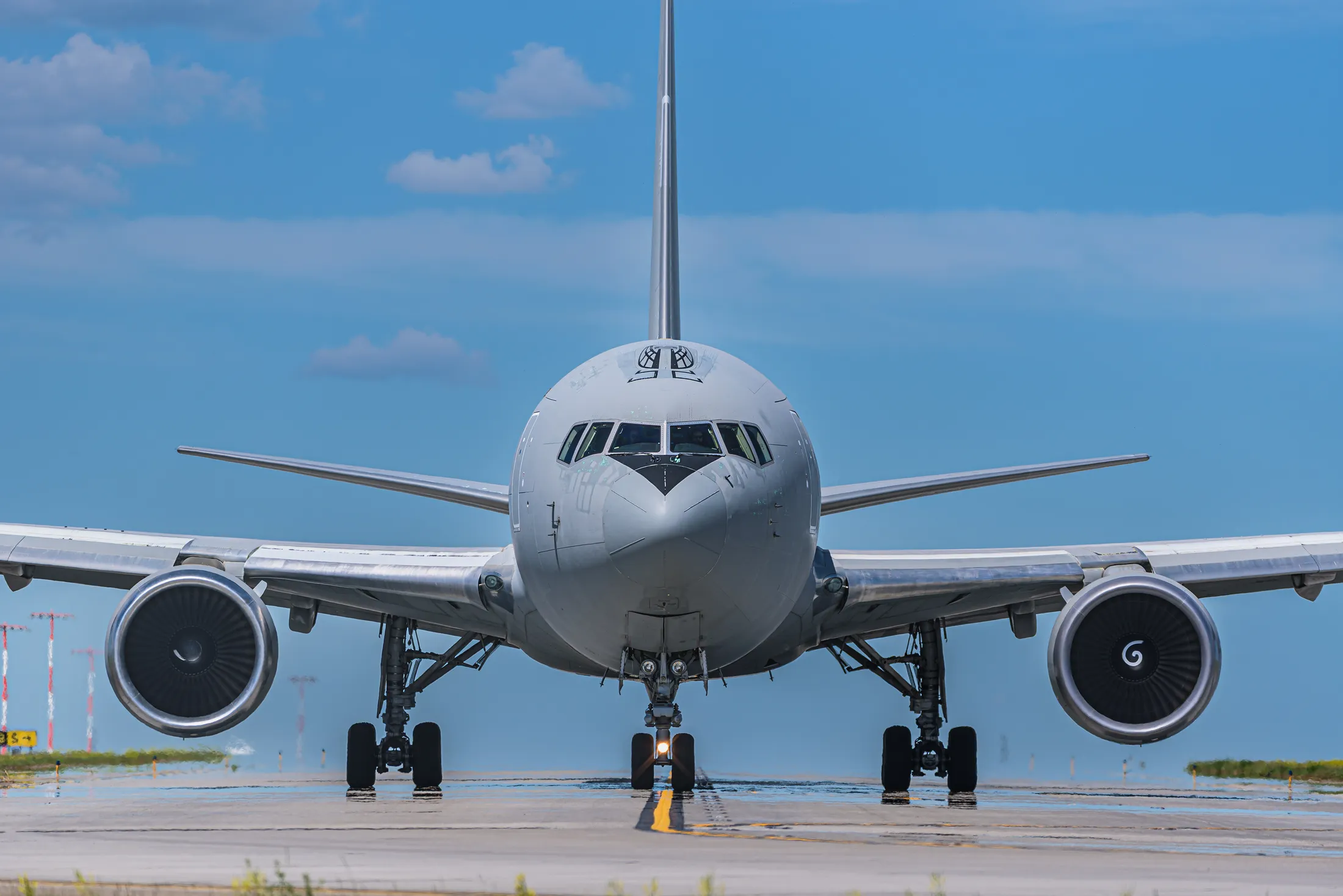 Taxiing for Take Off, Calgary Airport