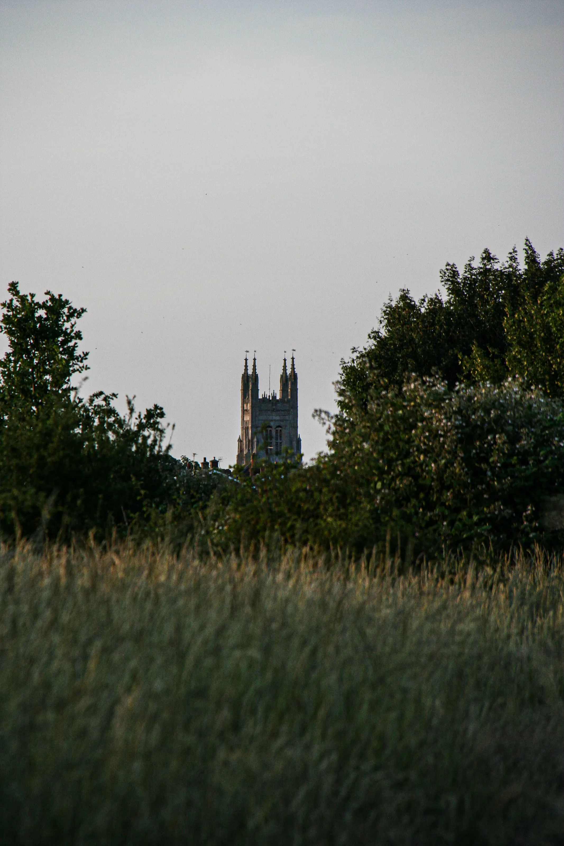 Church at sunset
