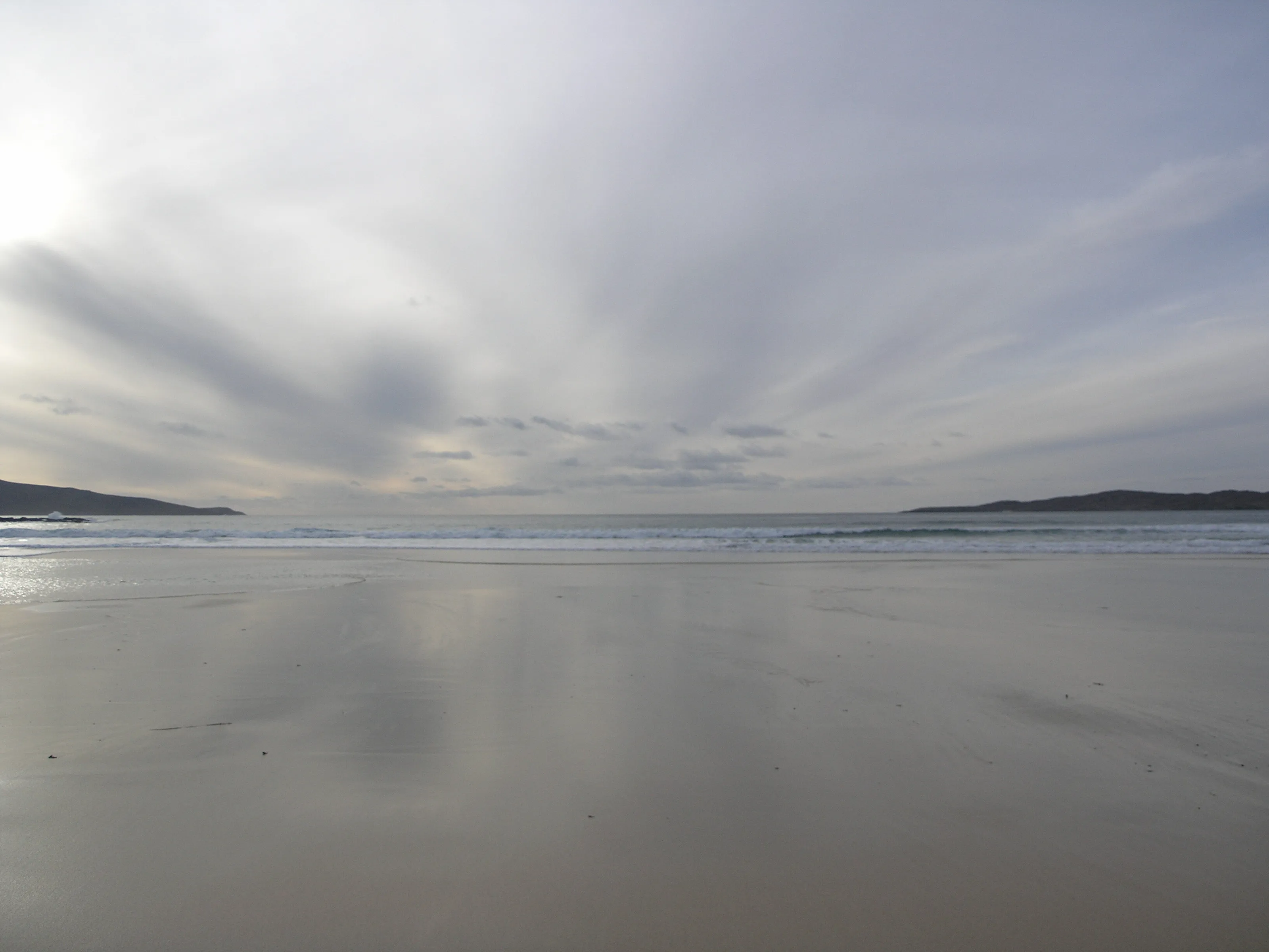 Beach reflections