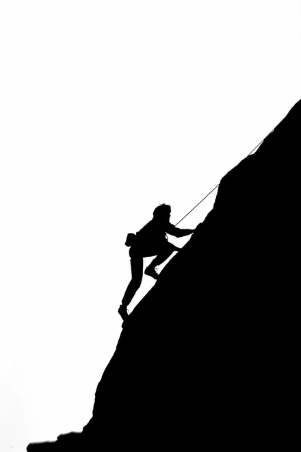 Rock climbing