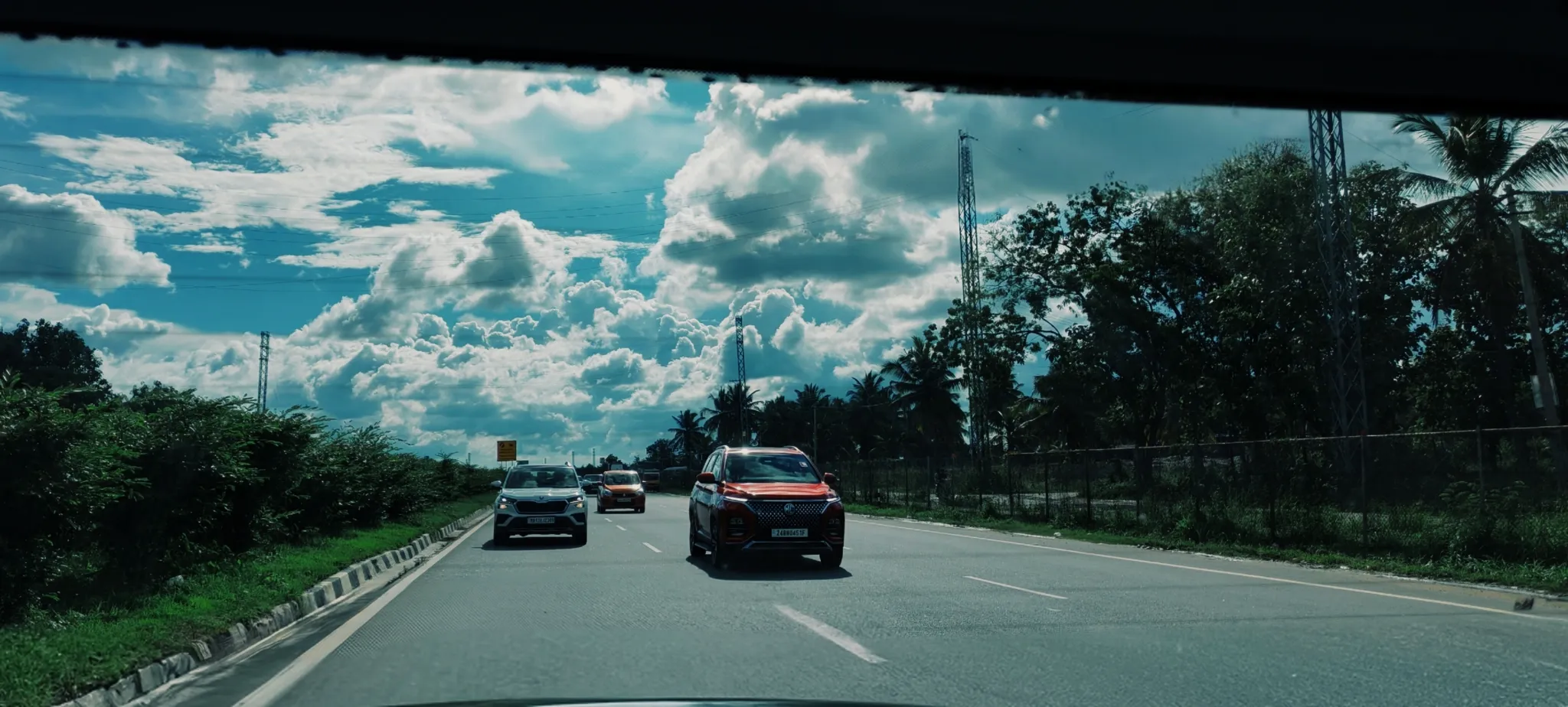 Skyscapes with Roads
