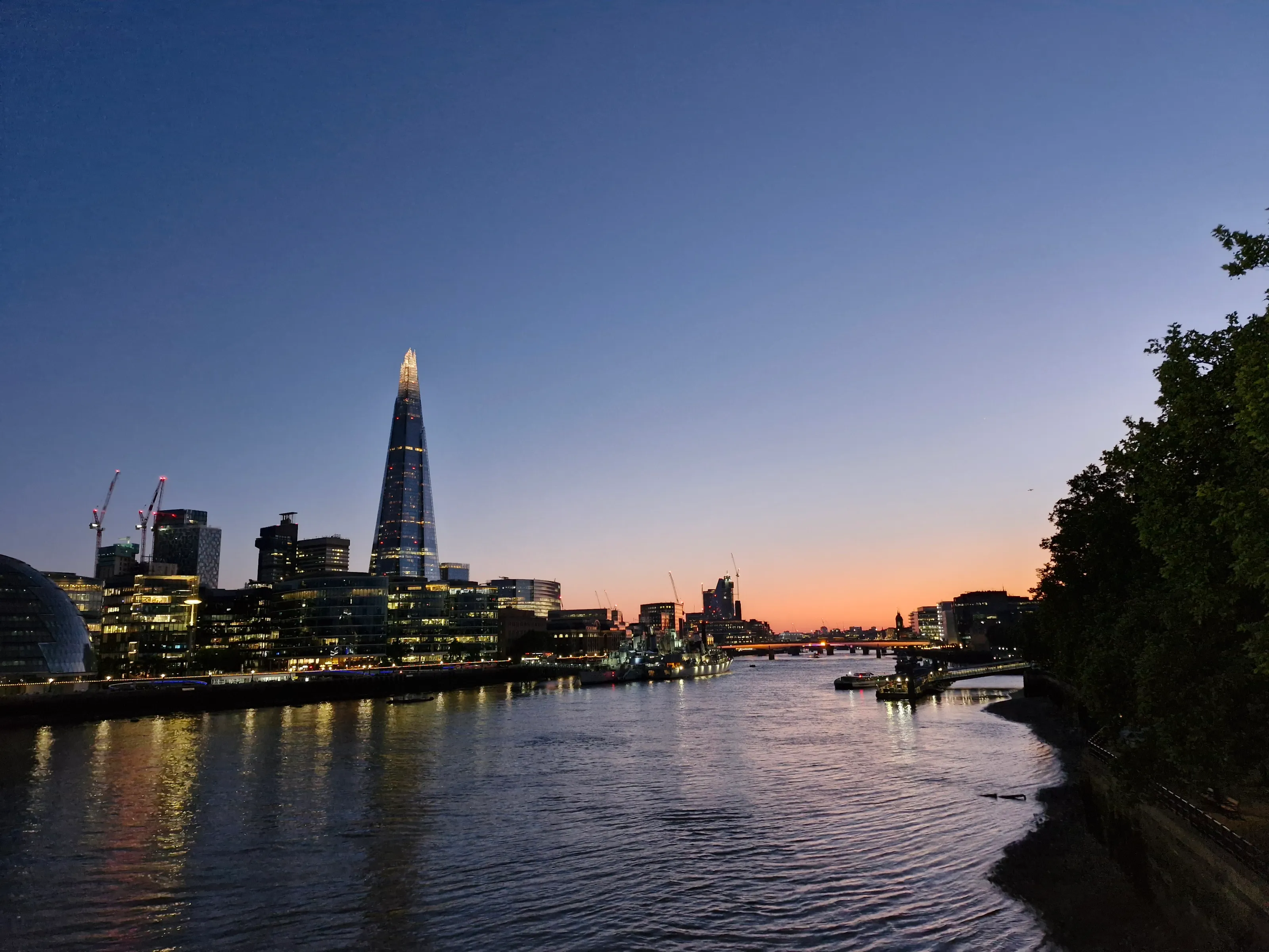 View from London Bridge