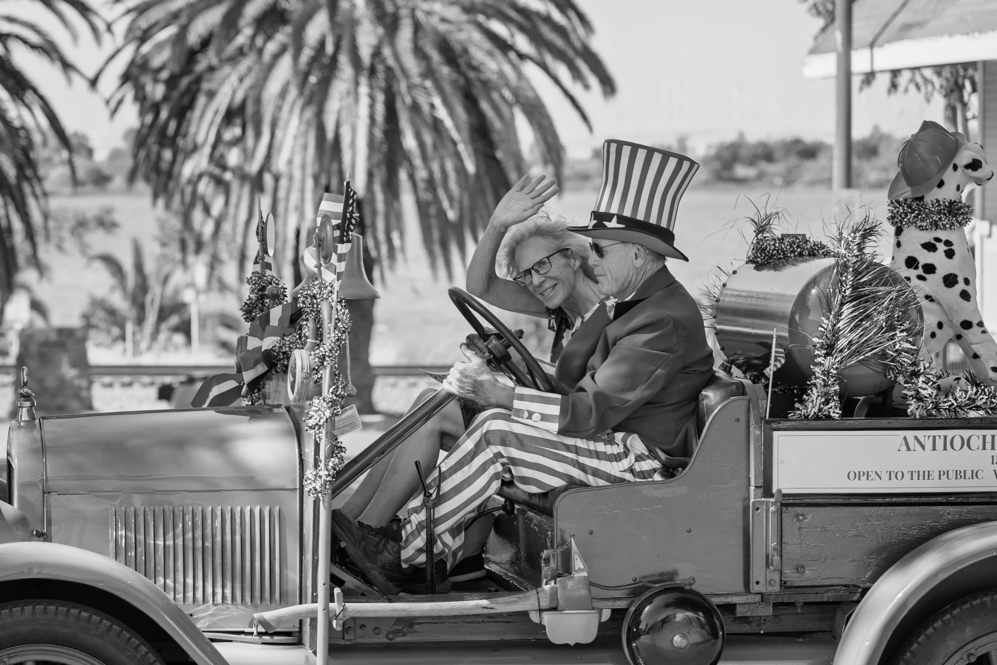 Uncle Sam and Lady
