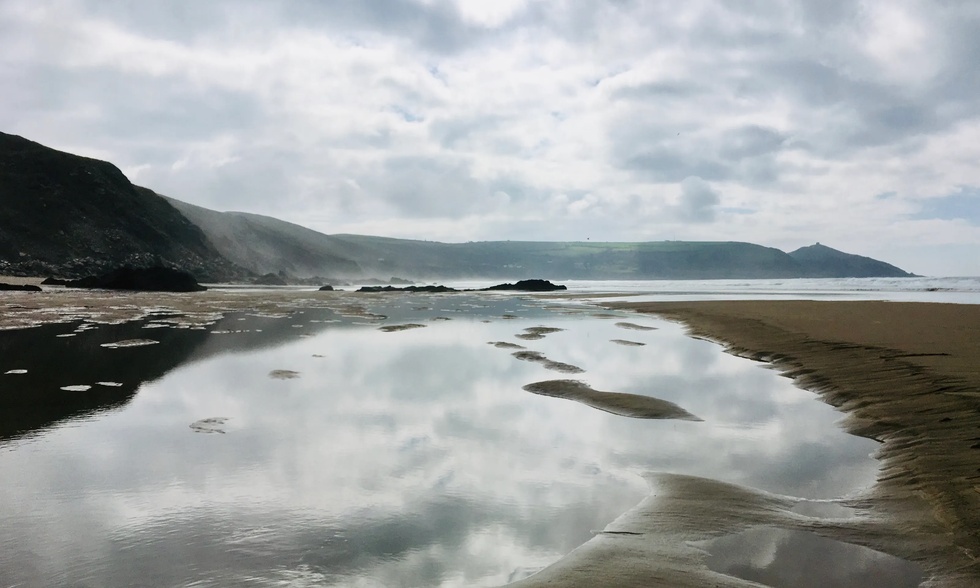 Low tide