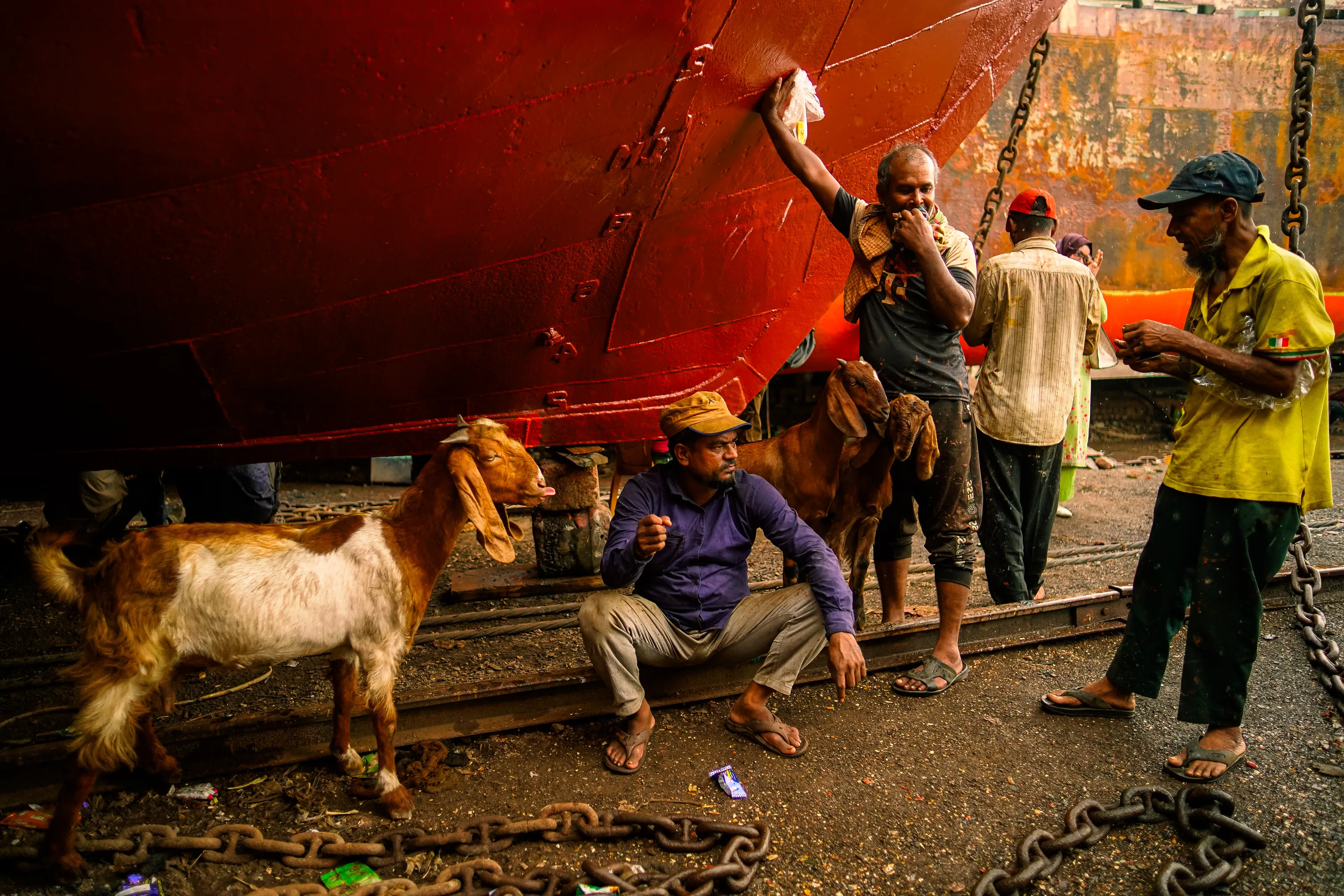 Life of dockyard