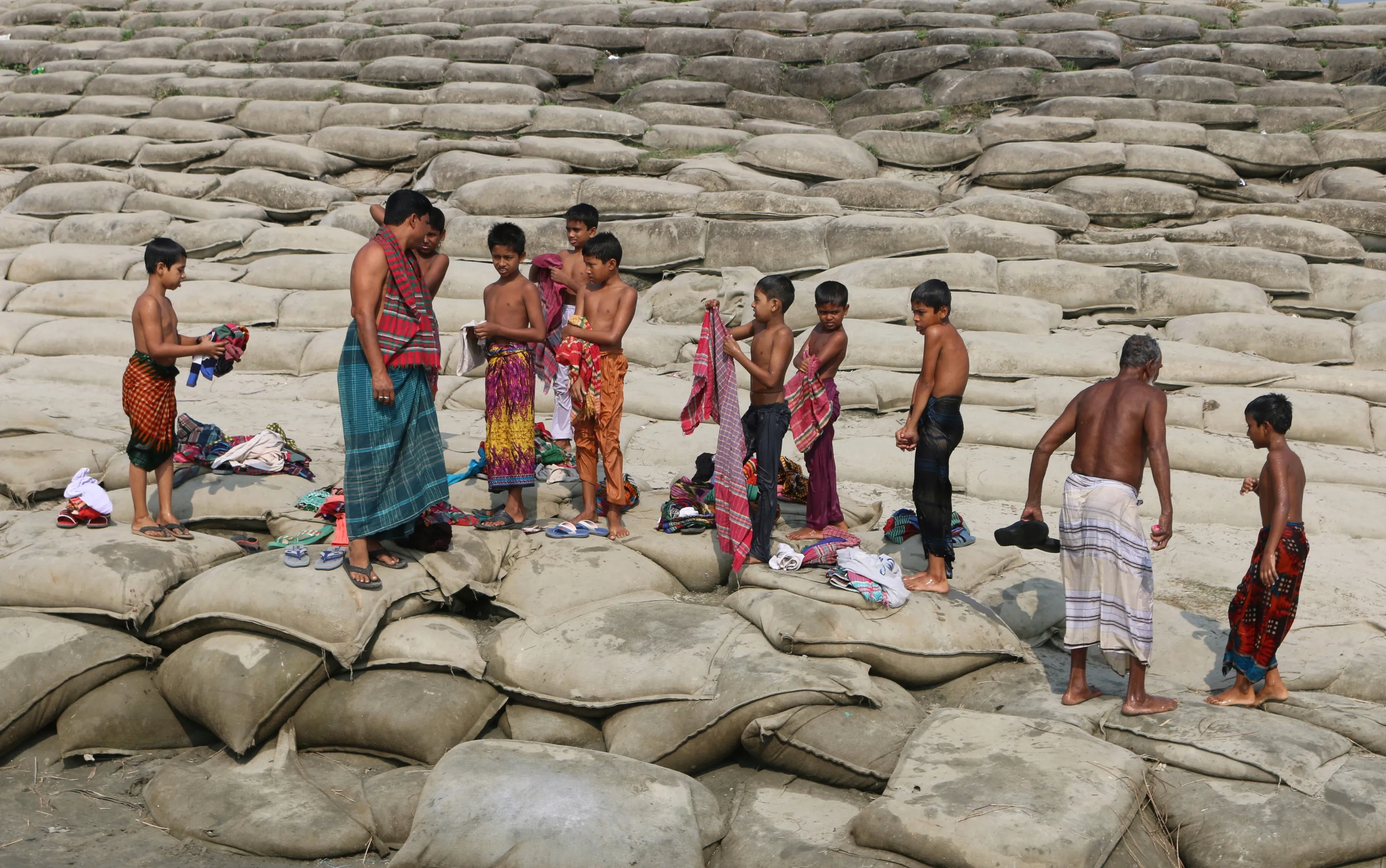 People After Bathing.