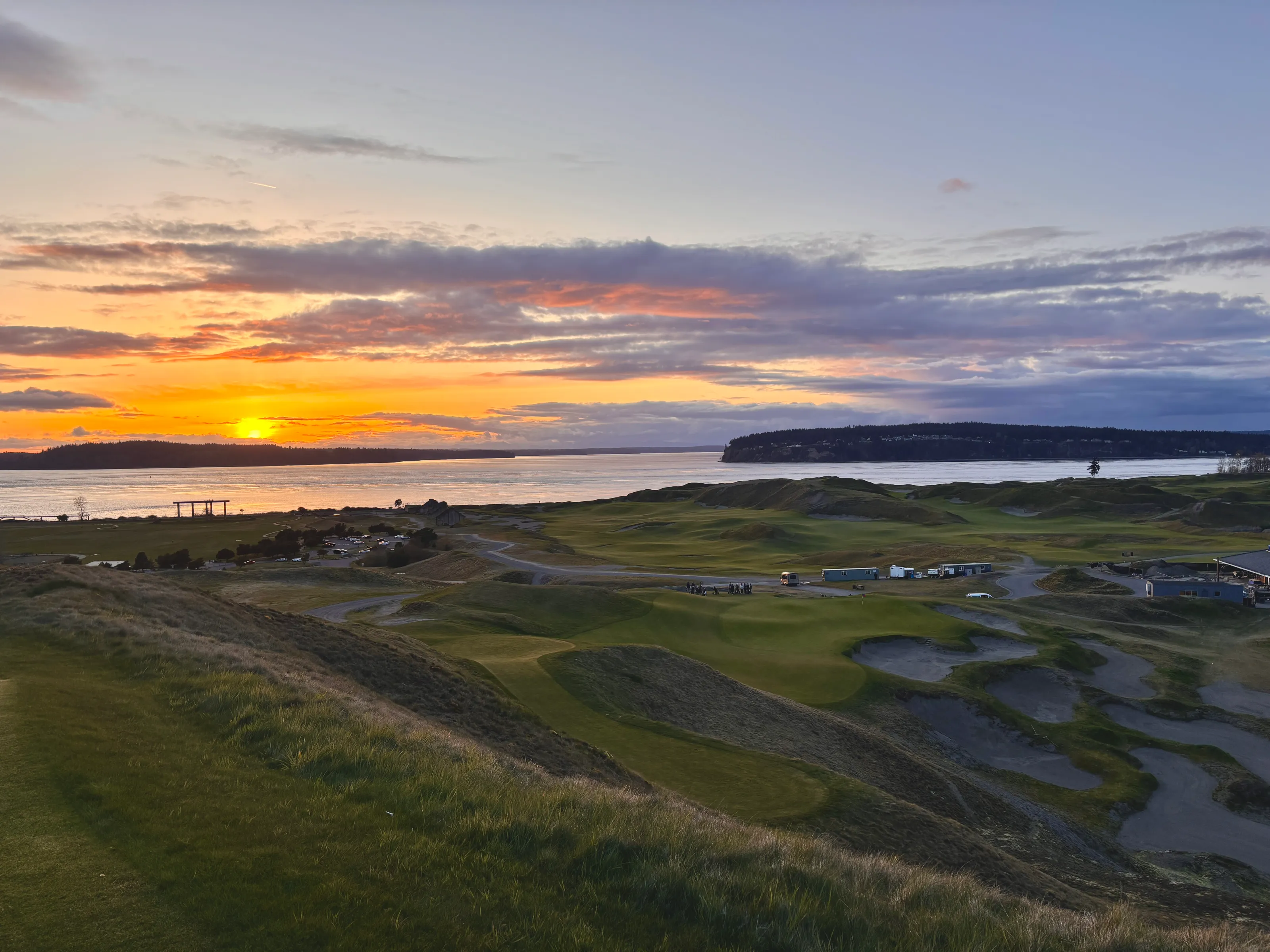 Golf at Sunset