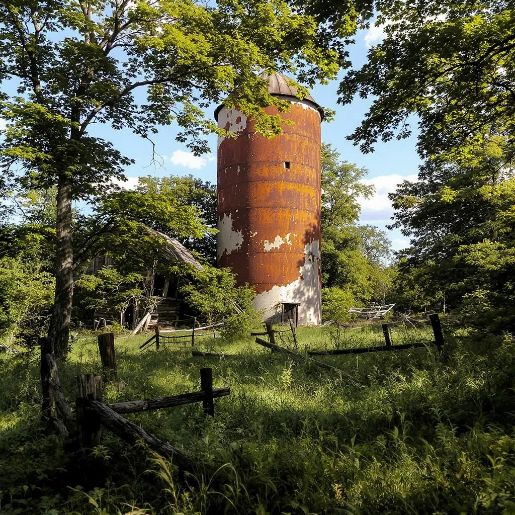 Old Barns, Silos and Outbuildings