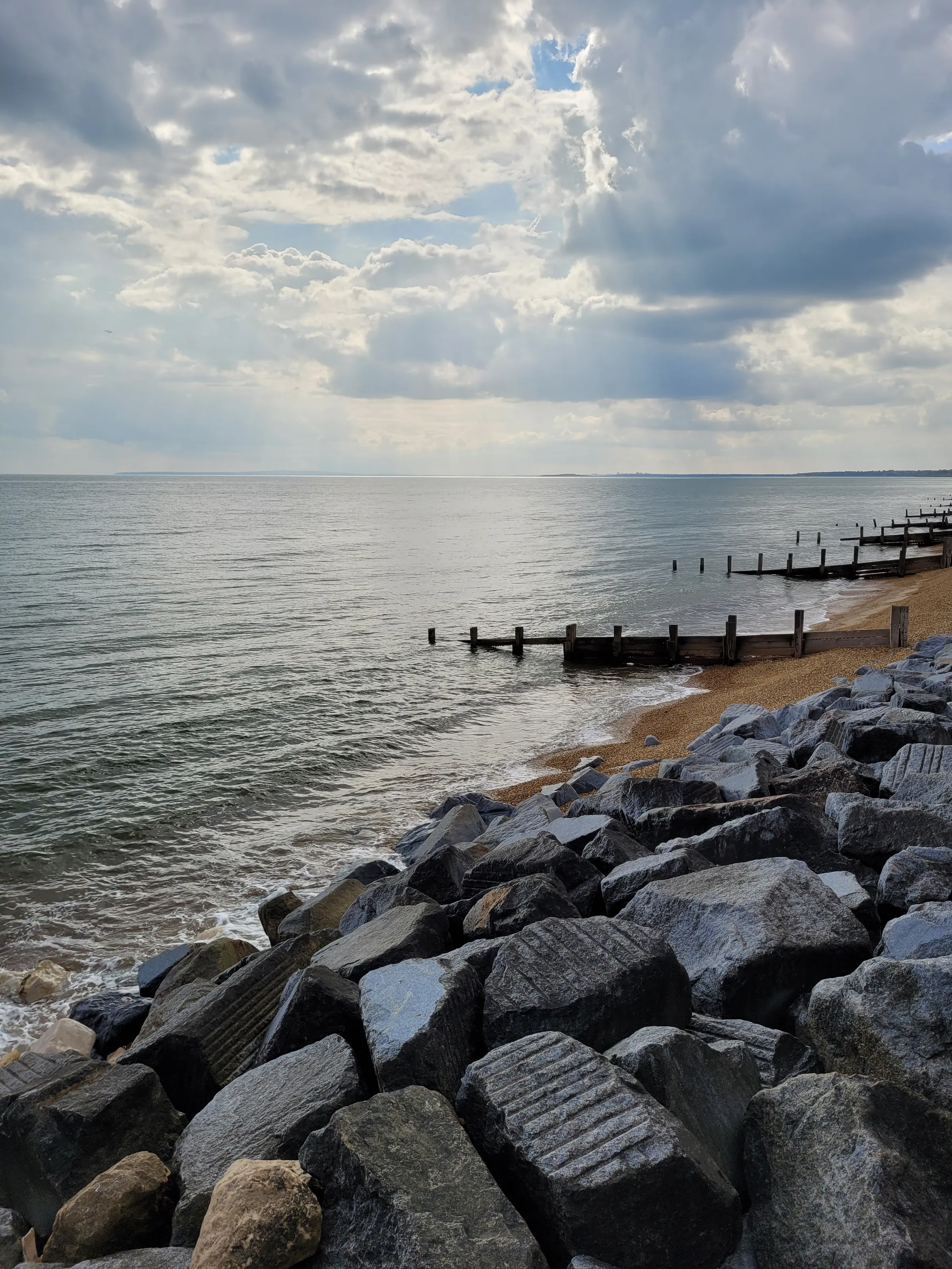 Where Rocks meet the Sea .