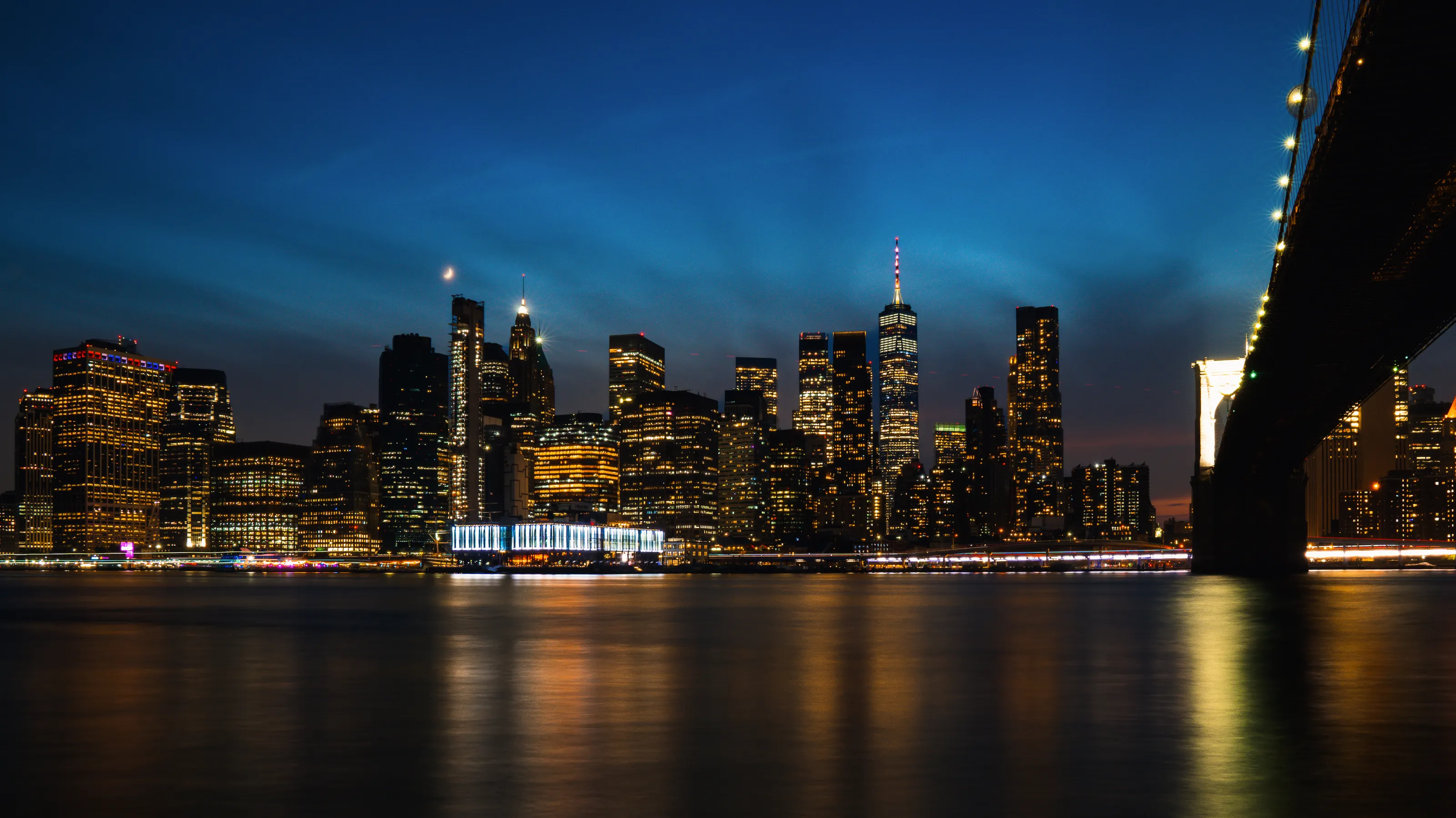 The city makes you feel small.