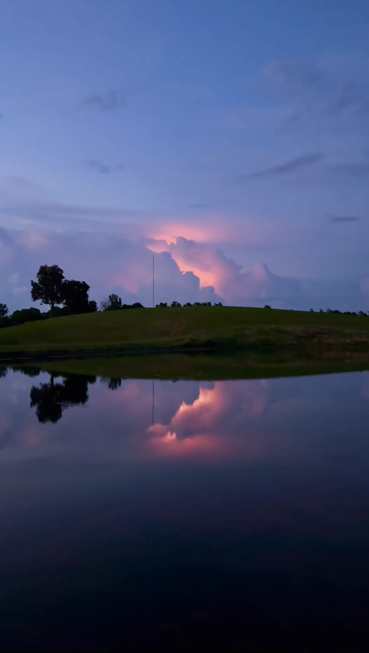 Heat lightning